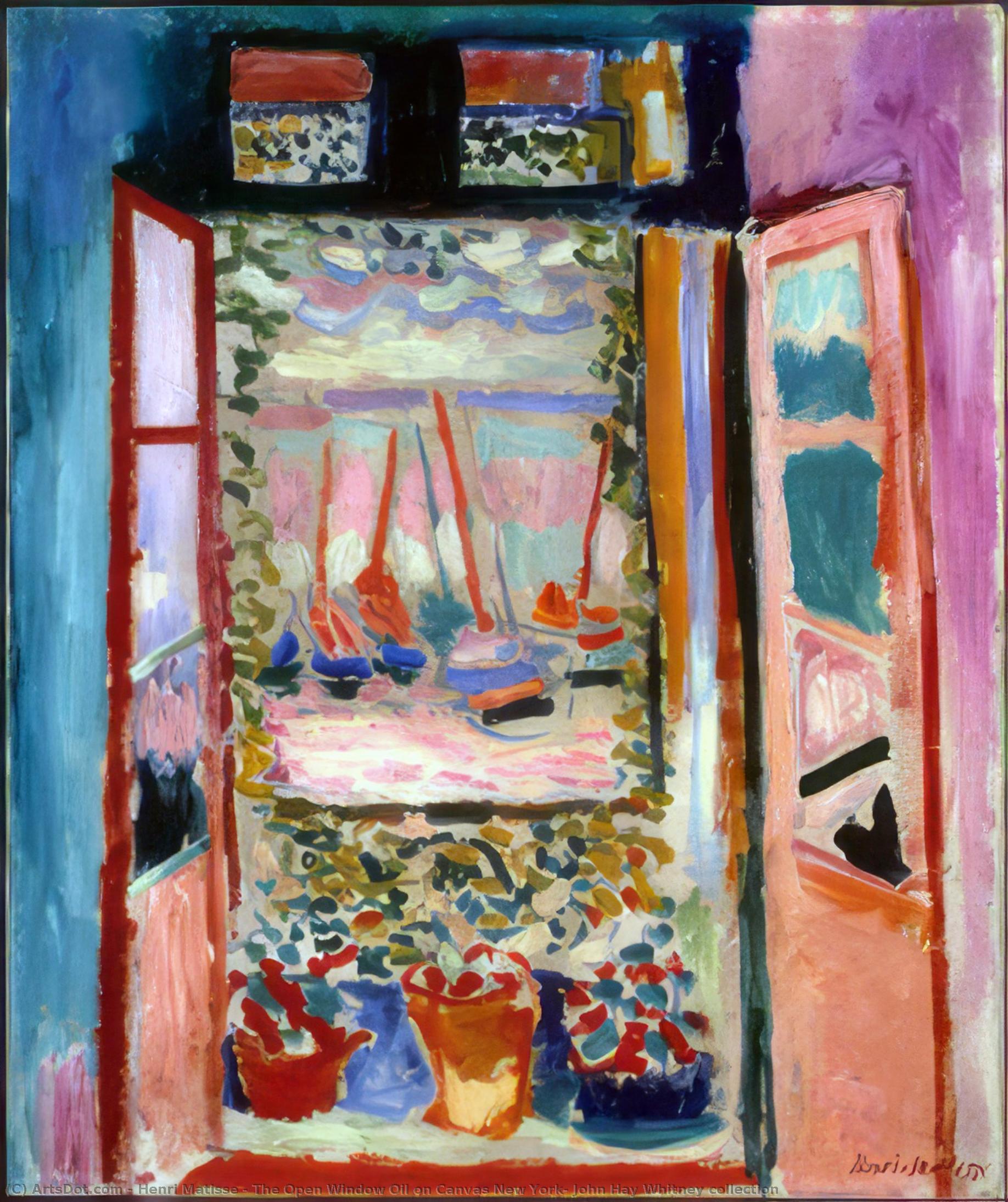 "the Open Window" - Okno, Ki Se Odpre — Henri Matisse