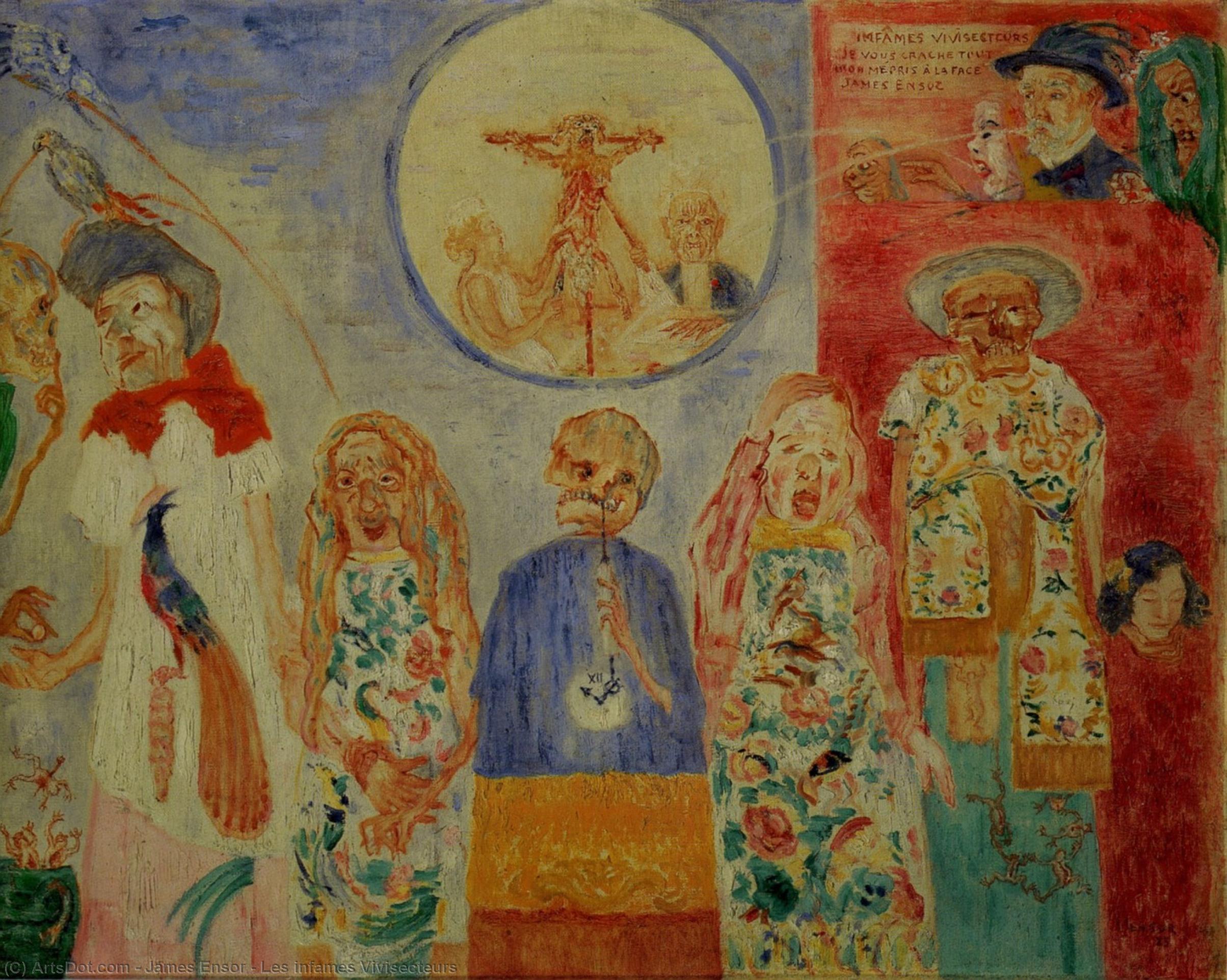 James Ensor - Les infames Vivisecteurs