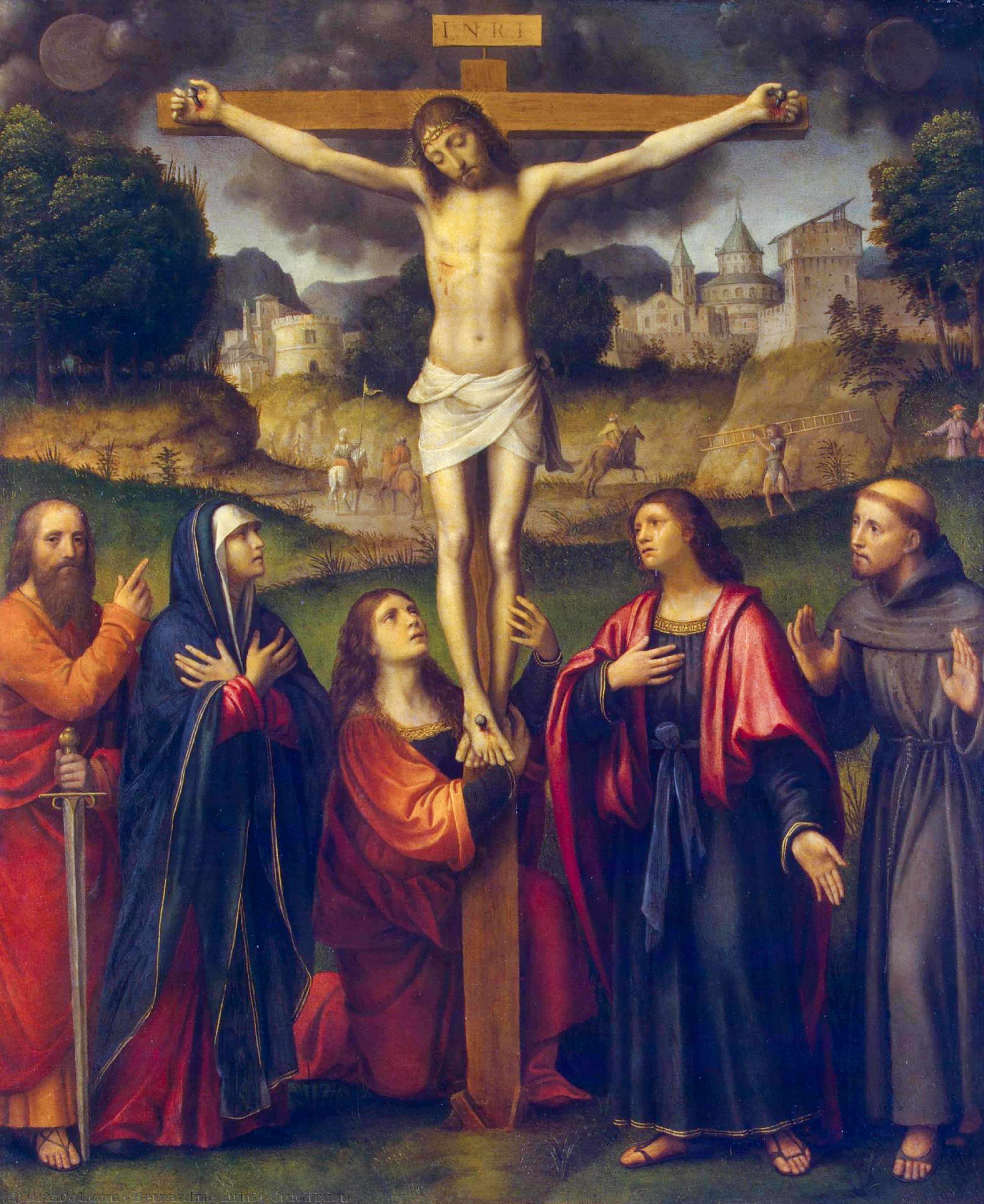 Bernardino Luini - La Crocifissione