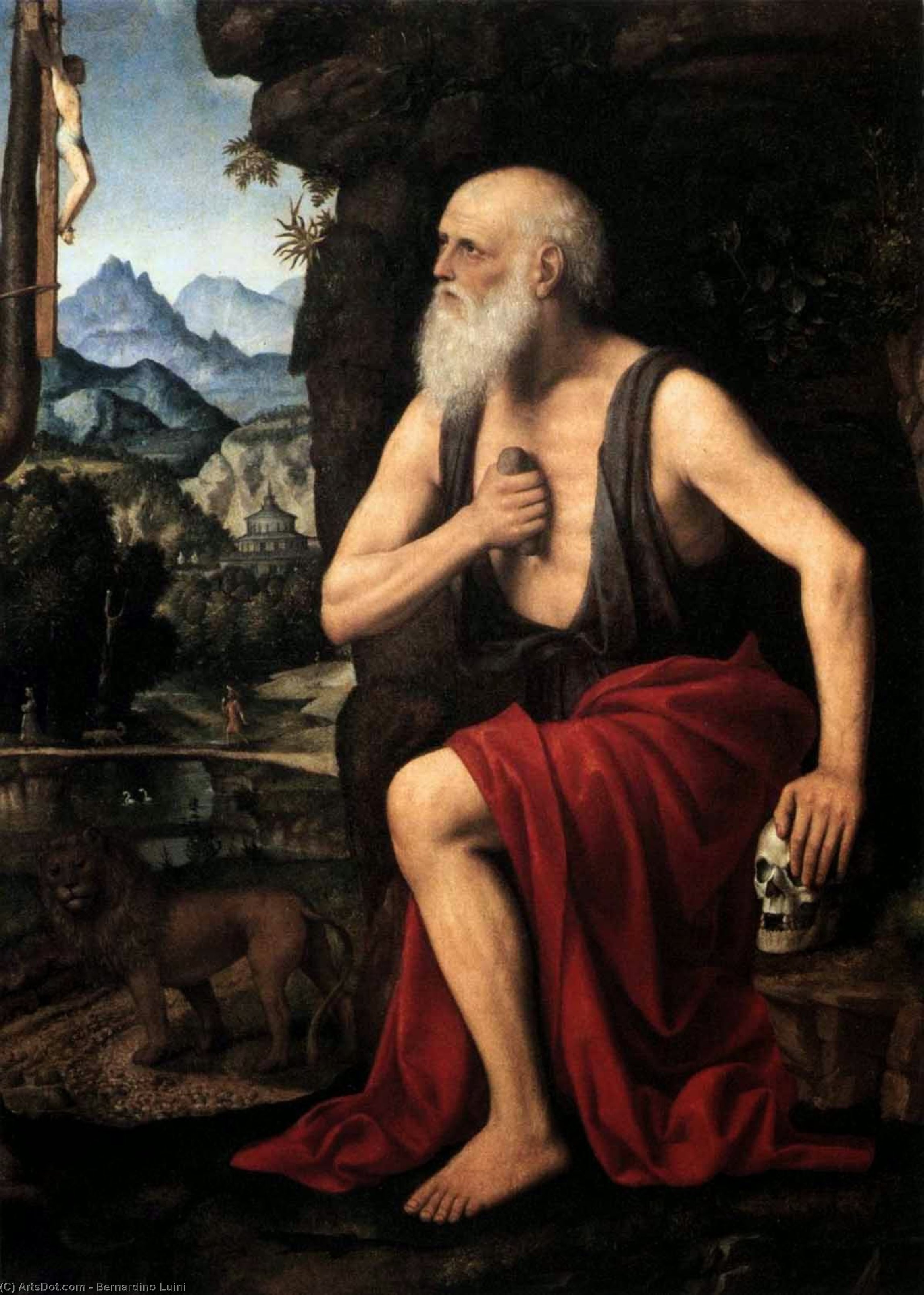 Jerome — Bernardino Luini