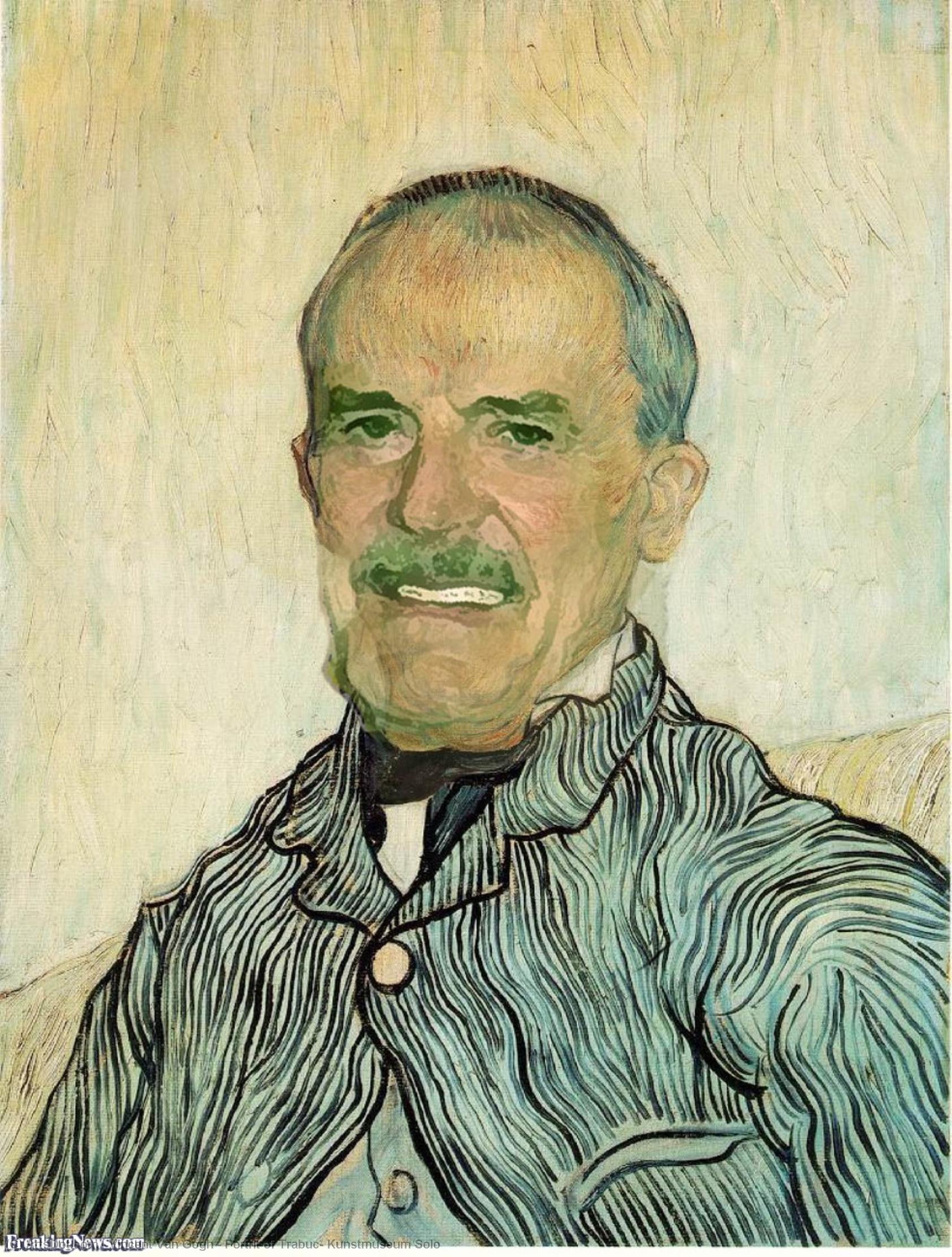 Portrait De Trabuc, Kunstmuseum Solo — Vincent Willem Van Gogh