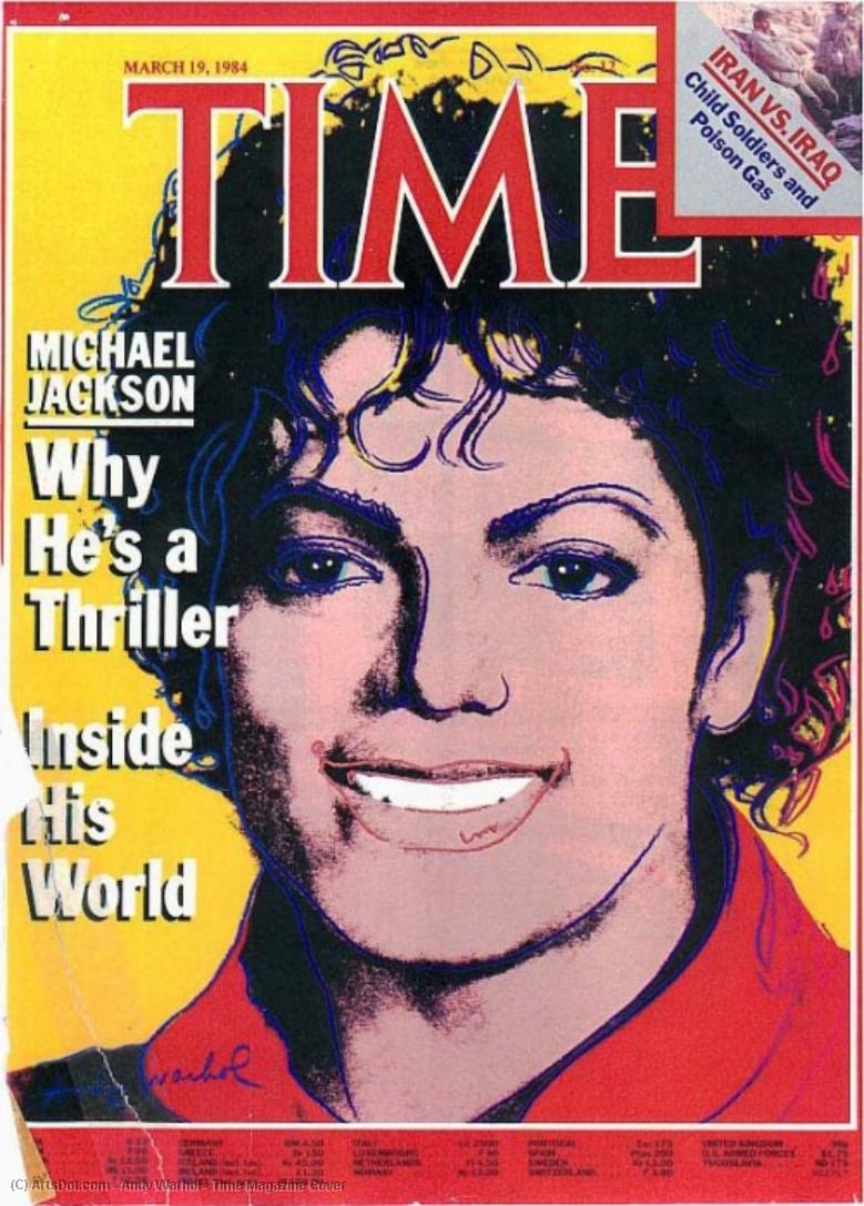 Copertina Della Rivista Time — Andy Warhol