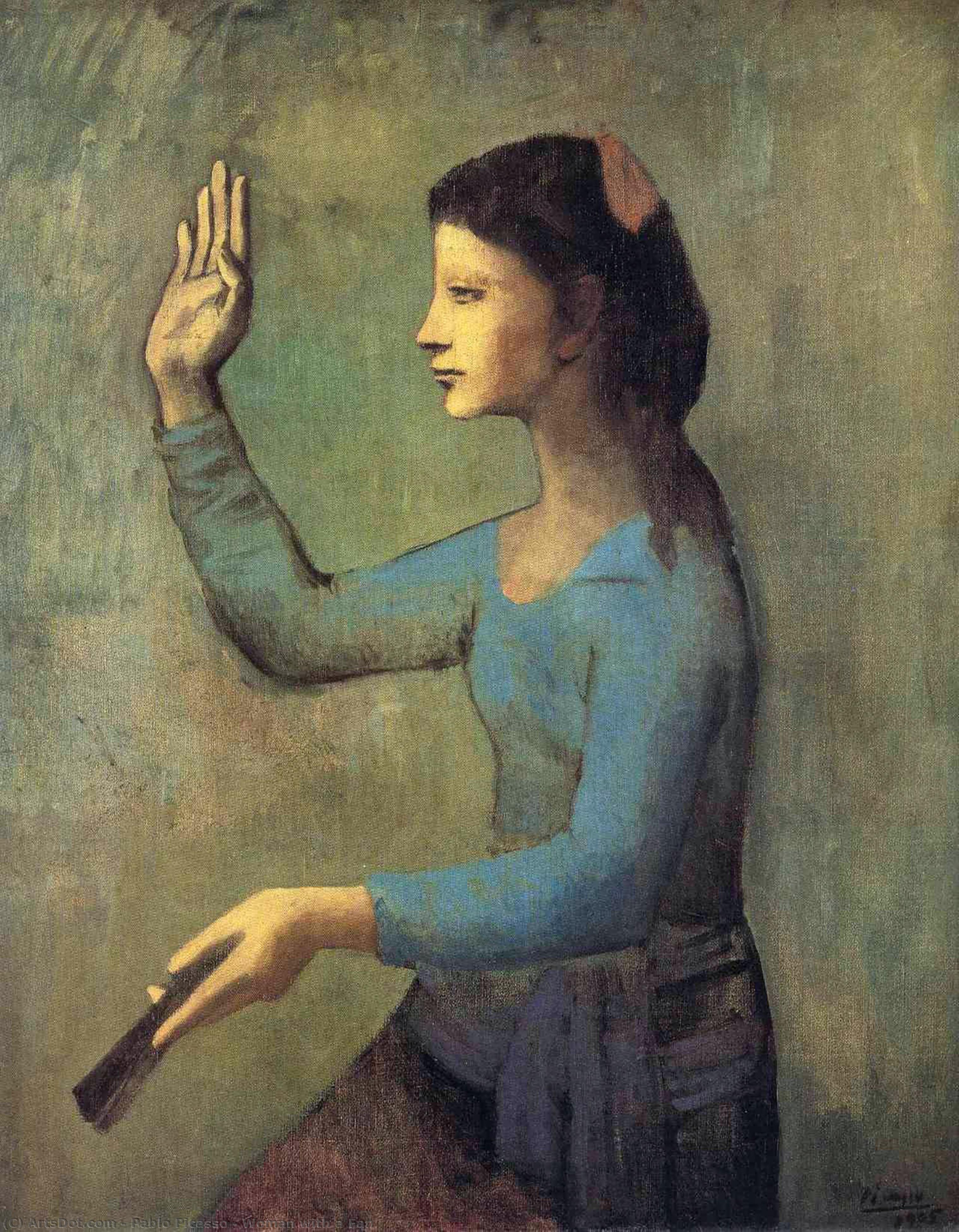 Donna Con Ventaglio — Pablo Picasso