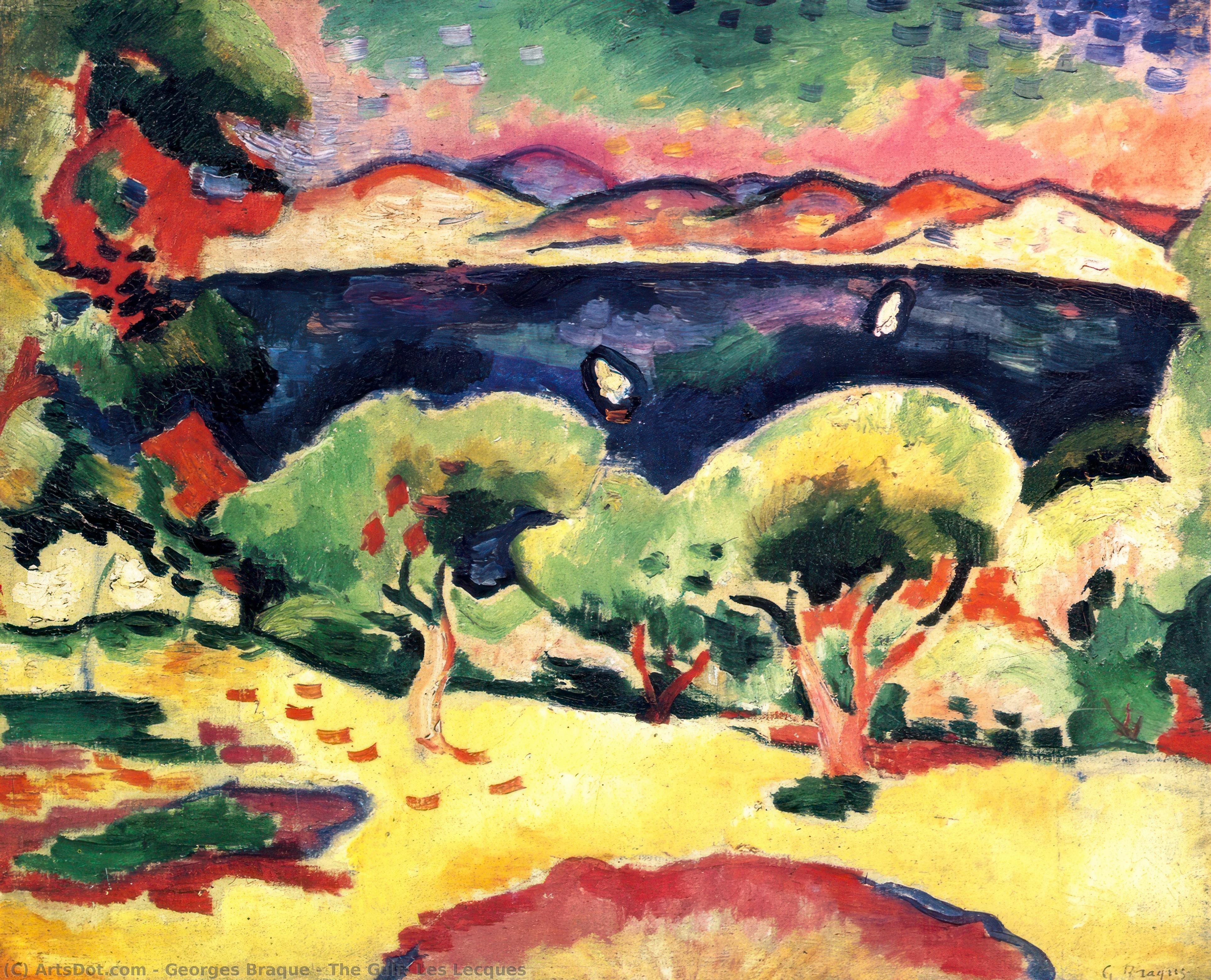 Georges Braque - The Gulf, Les Lecques