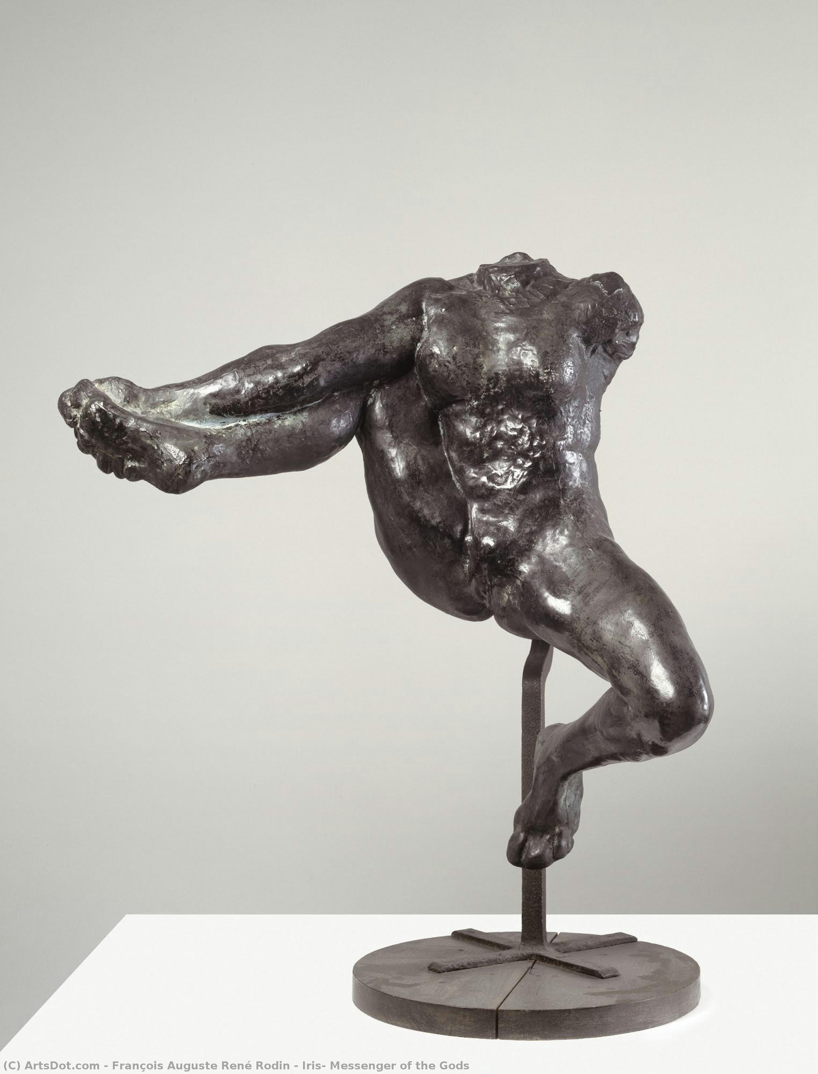 Iris, Botin Der Götter — François Auguste René Rodin