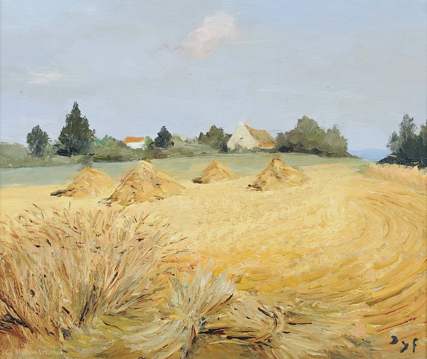 Wheat Stacks — Marcel Dyf