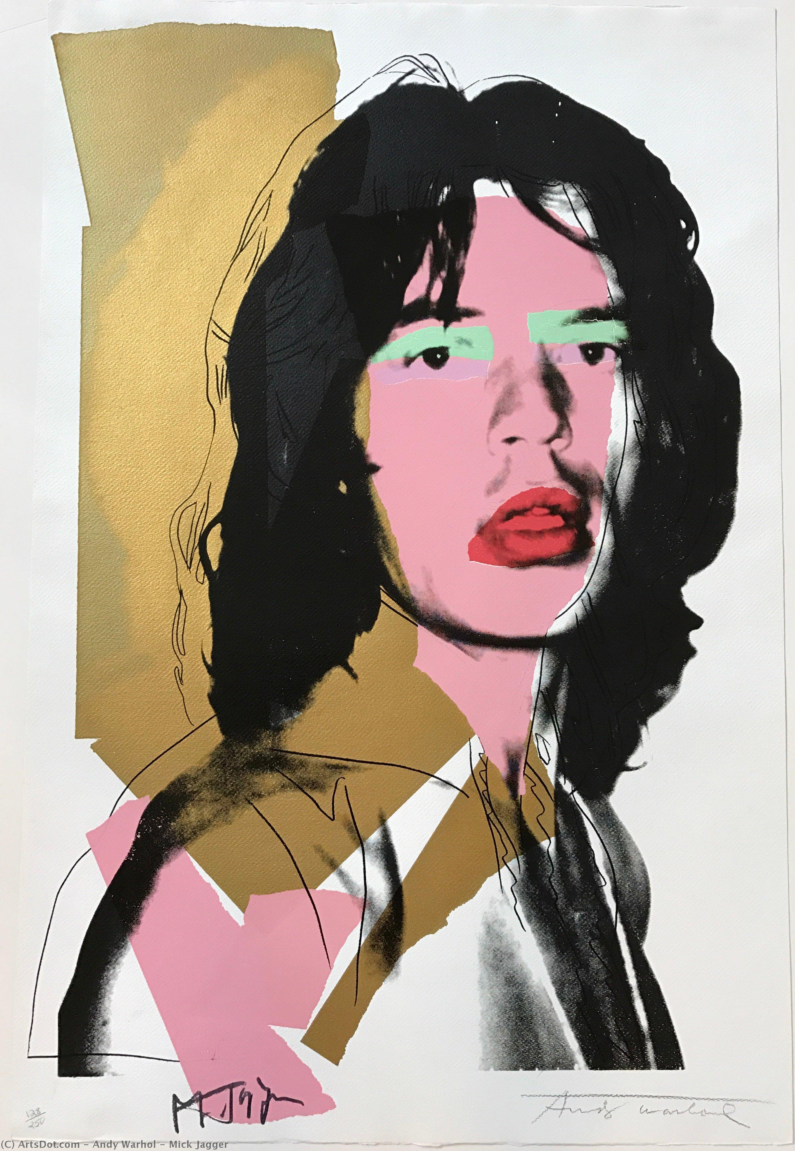 Andy Warhol - Mick Jagger