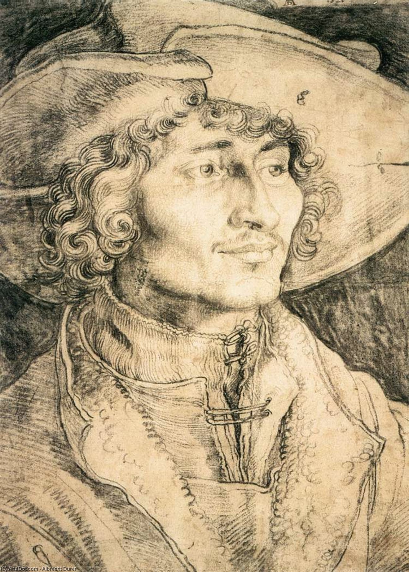 Albrecht Dürer - Portræt af en ung mand
