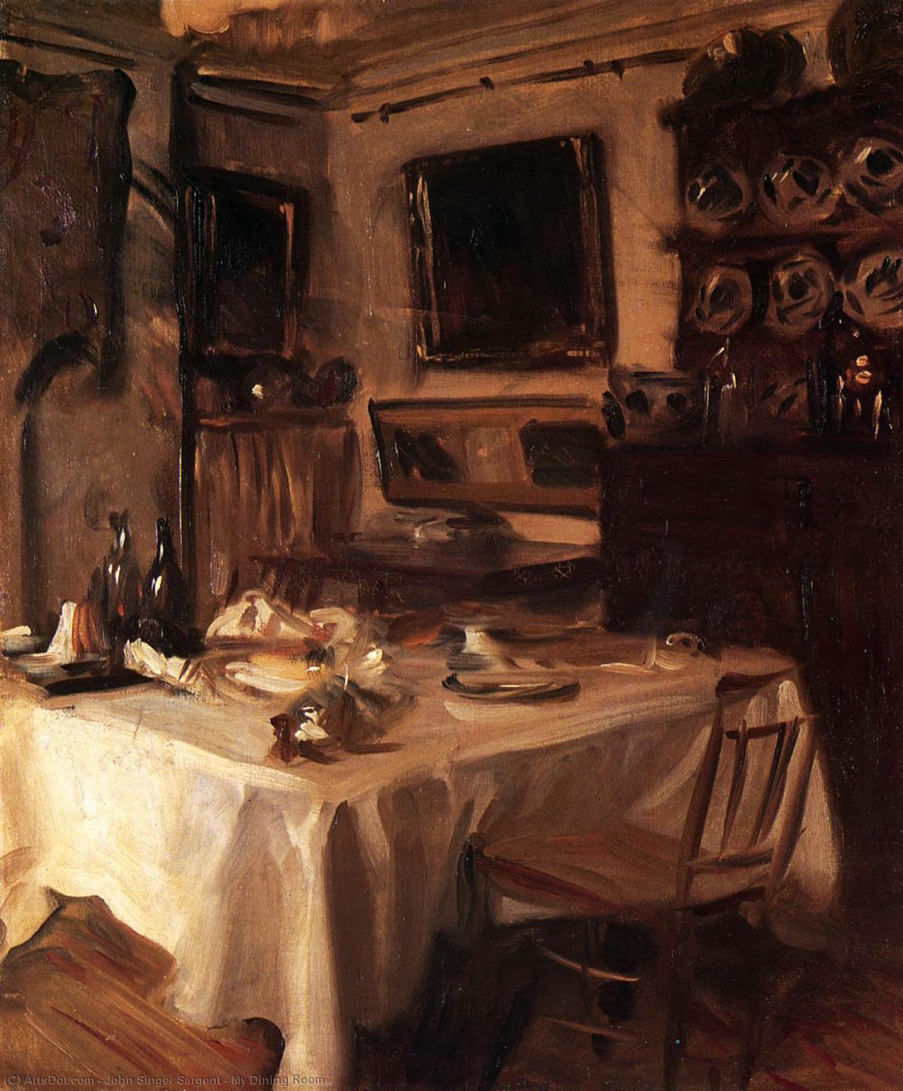 My Dining Room — John Singer Sargent
