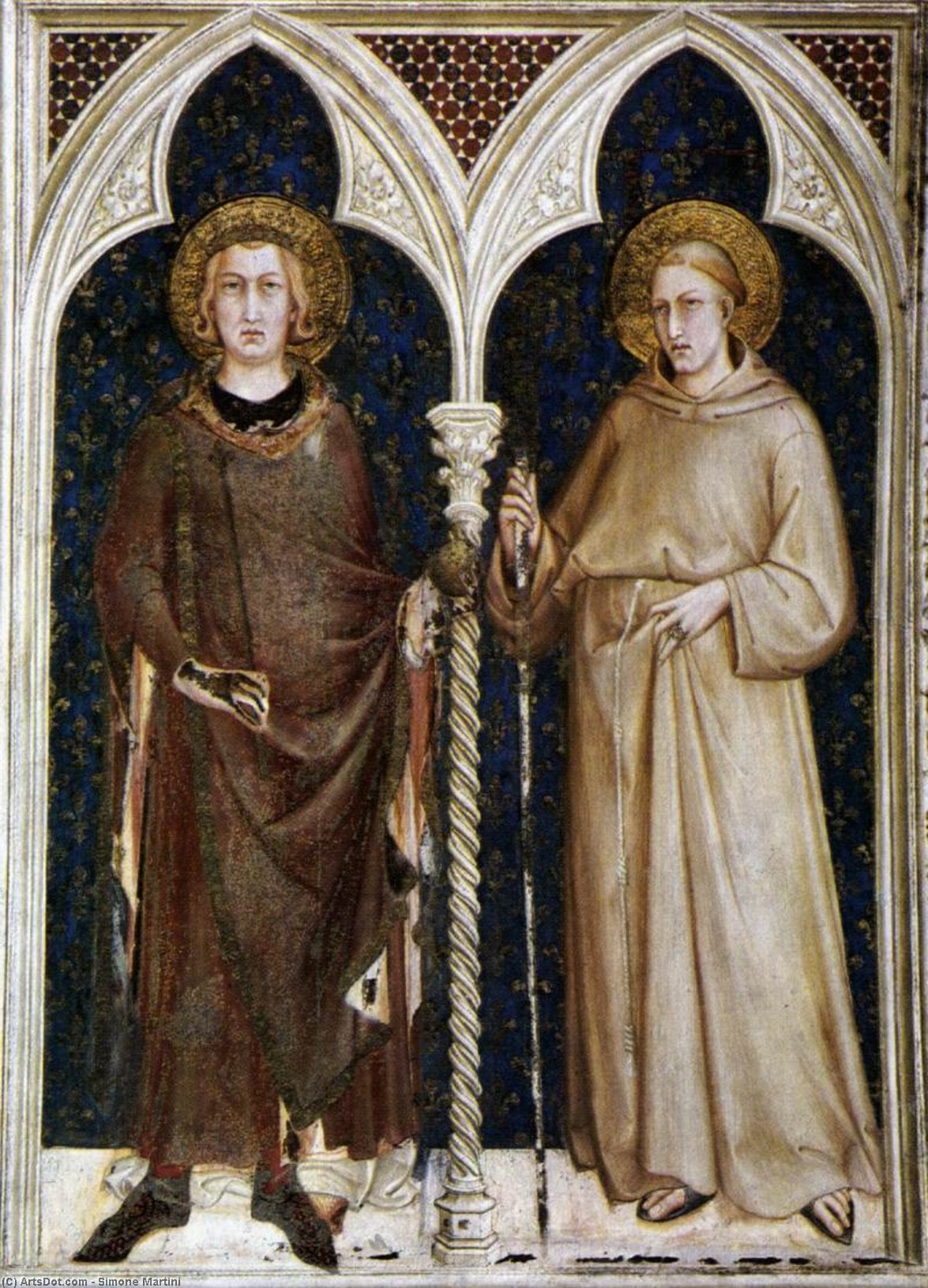 Simone Martini - San Luigi di Tolosa