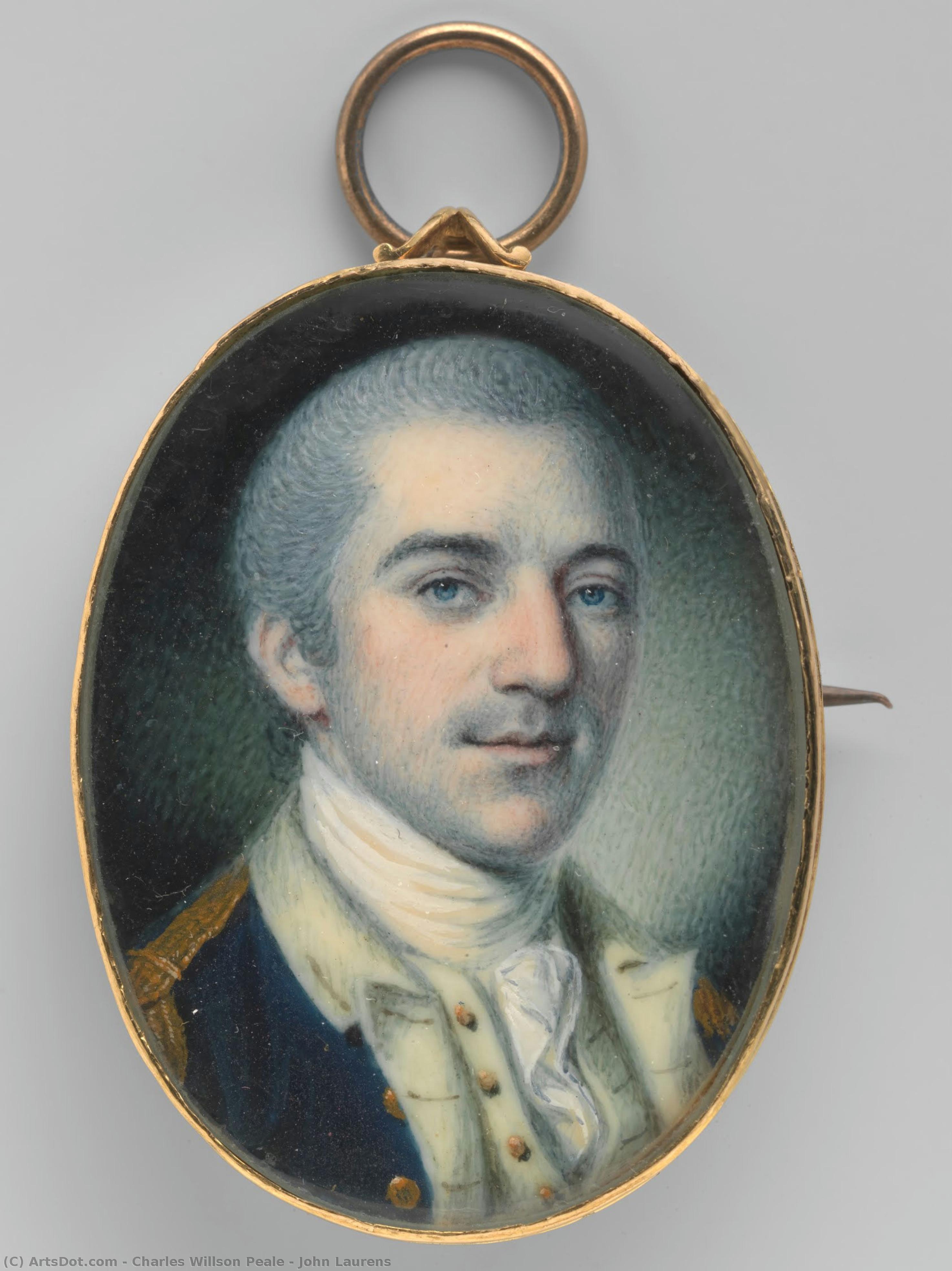 John Laurens — Charles Willson Peale