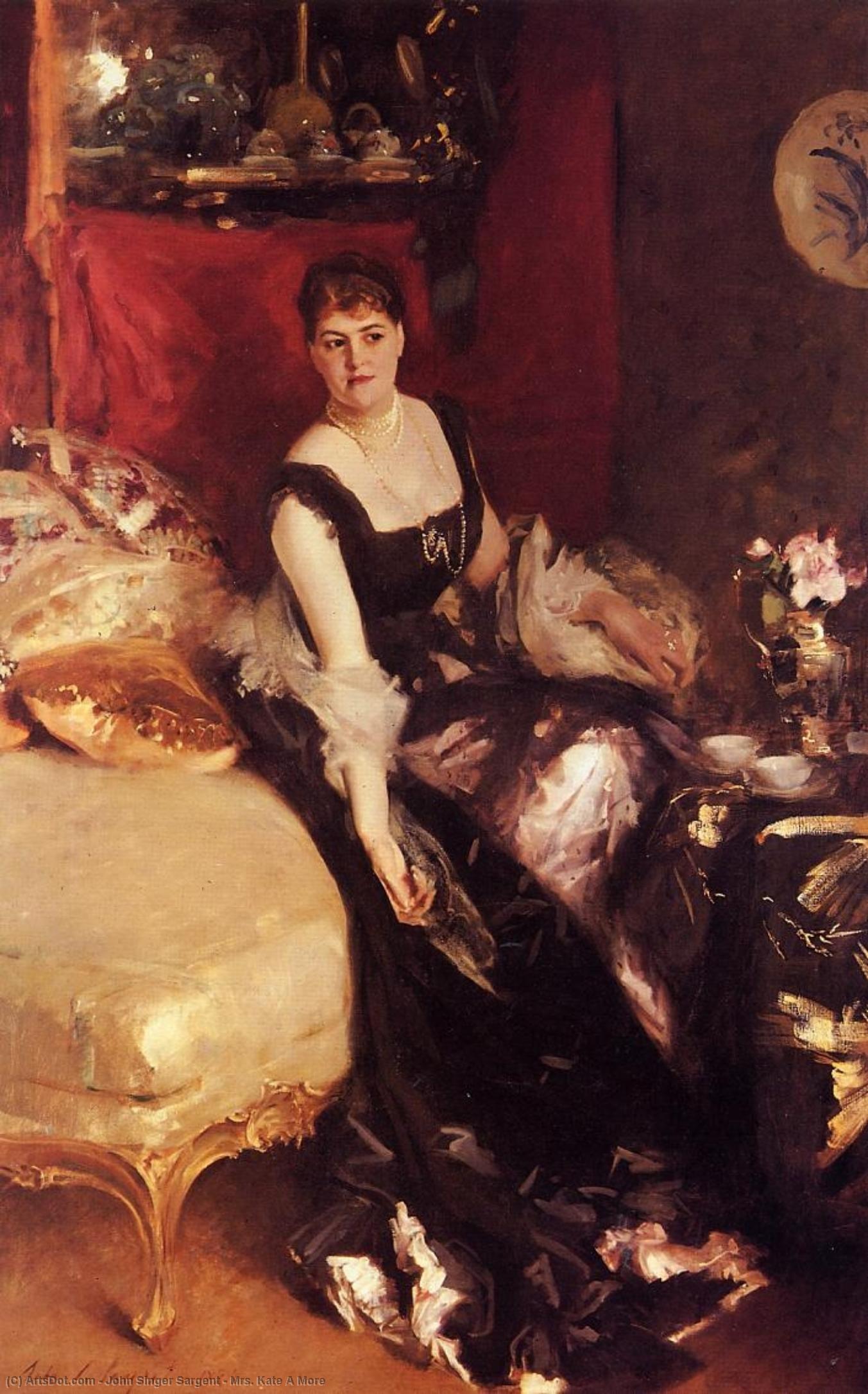 Mrs. Kate A More — John Singer Sargent