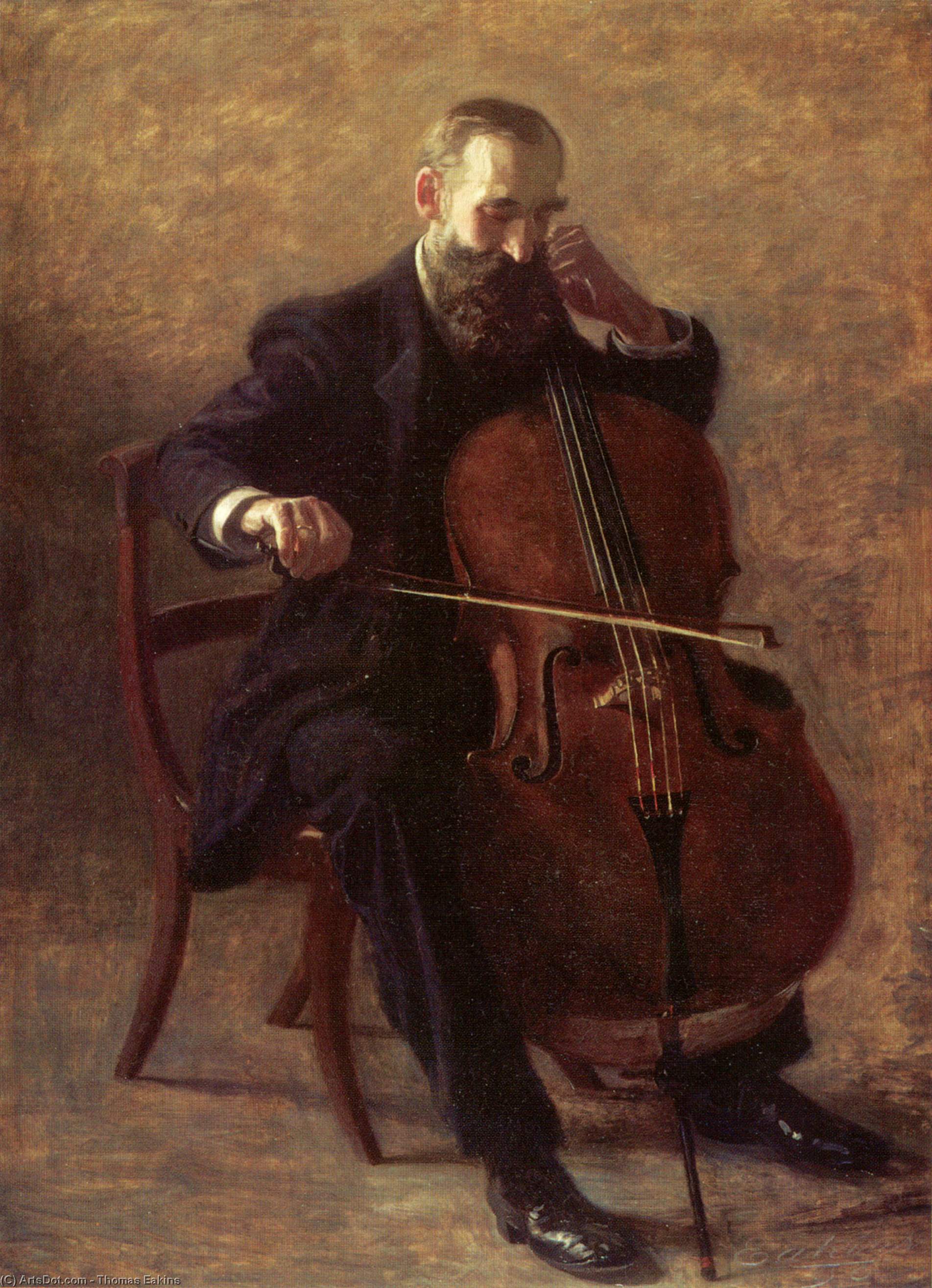 The Cello Player — Thomas Eakins