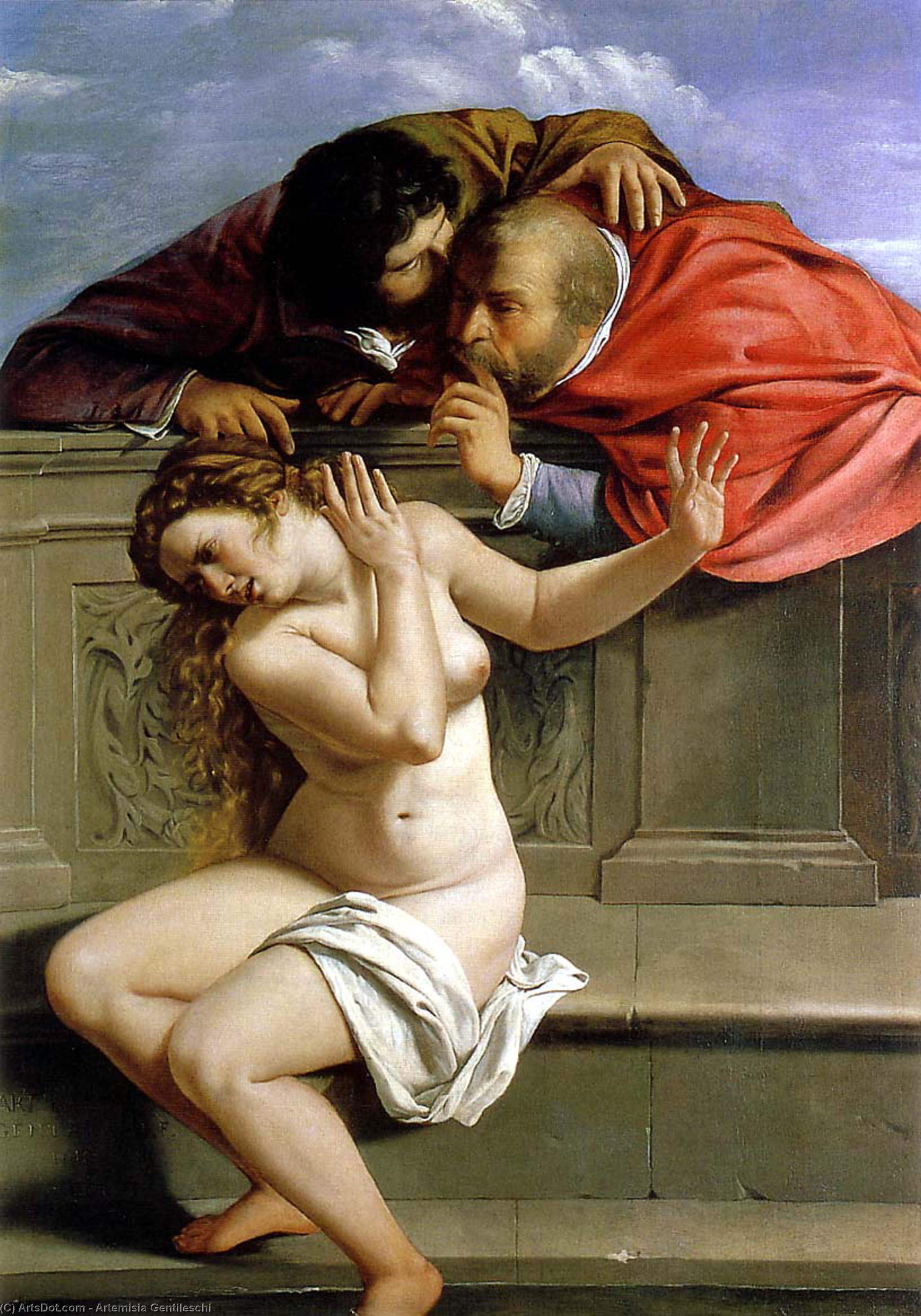Artemisia Gentileschi - Susanna og de eldre