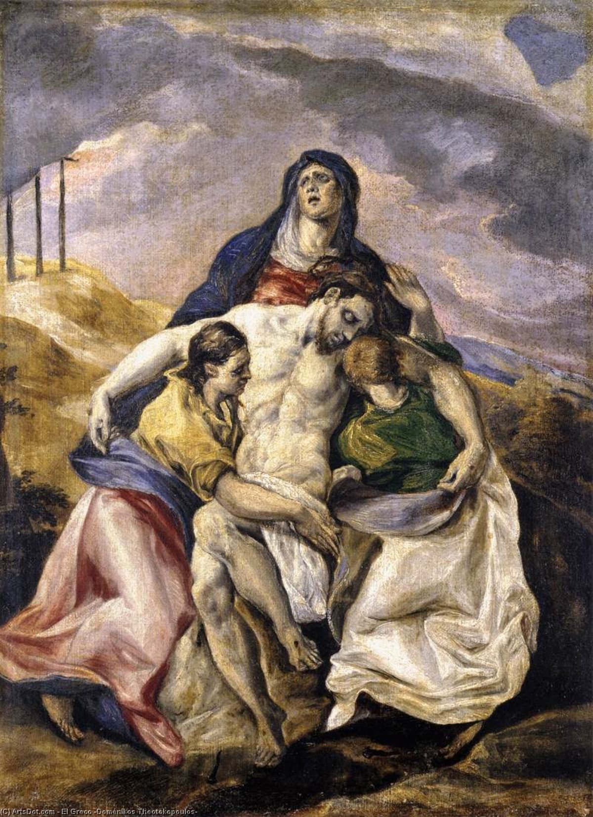 Pietà — El Greco