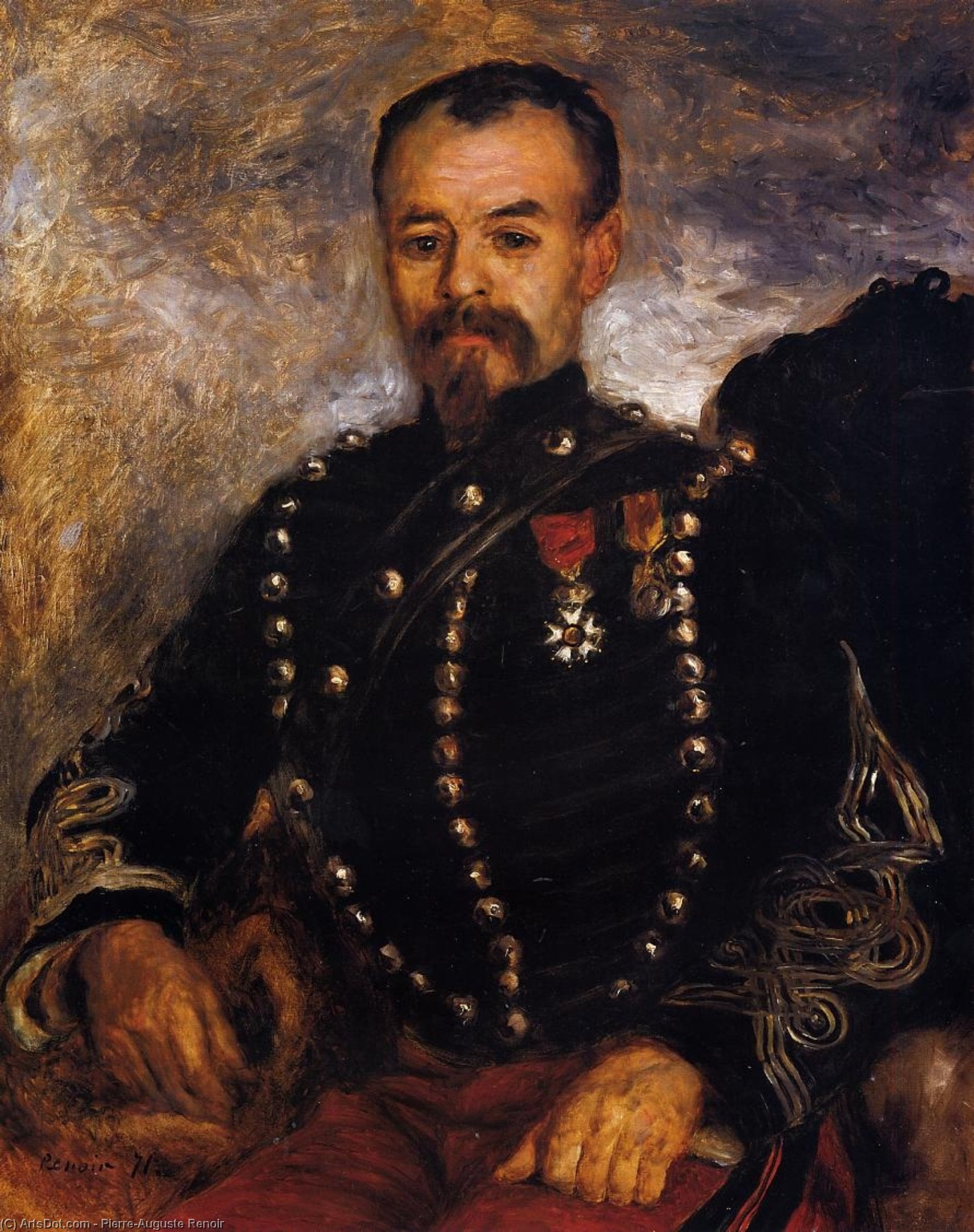 Pierre-Auguste Renoir - Kaptein Edouard Bernier