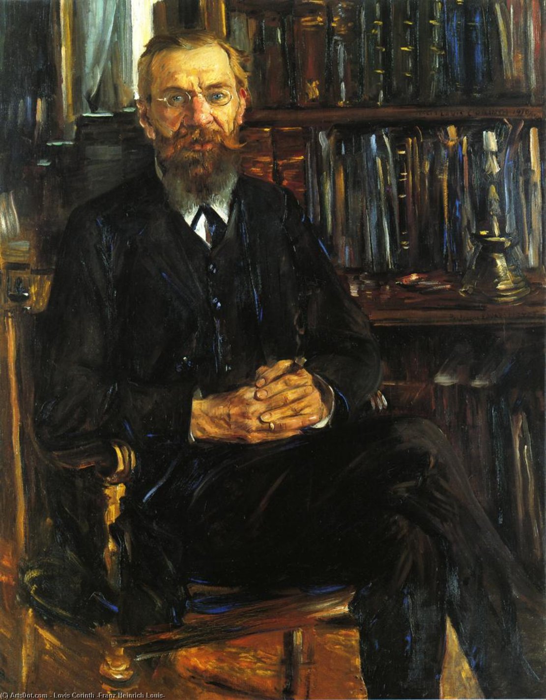 Ritratto Del Professor Eduard Meyer — Lovis Corinth