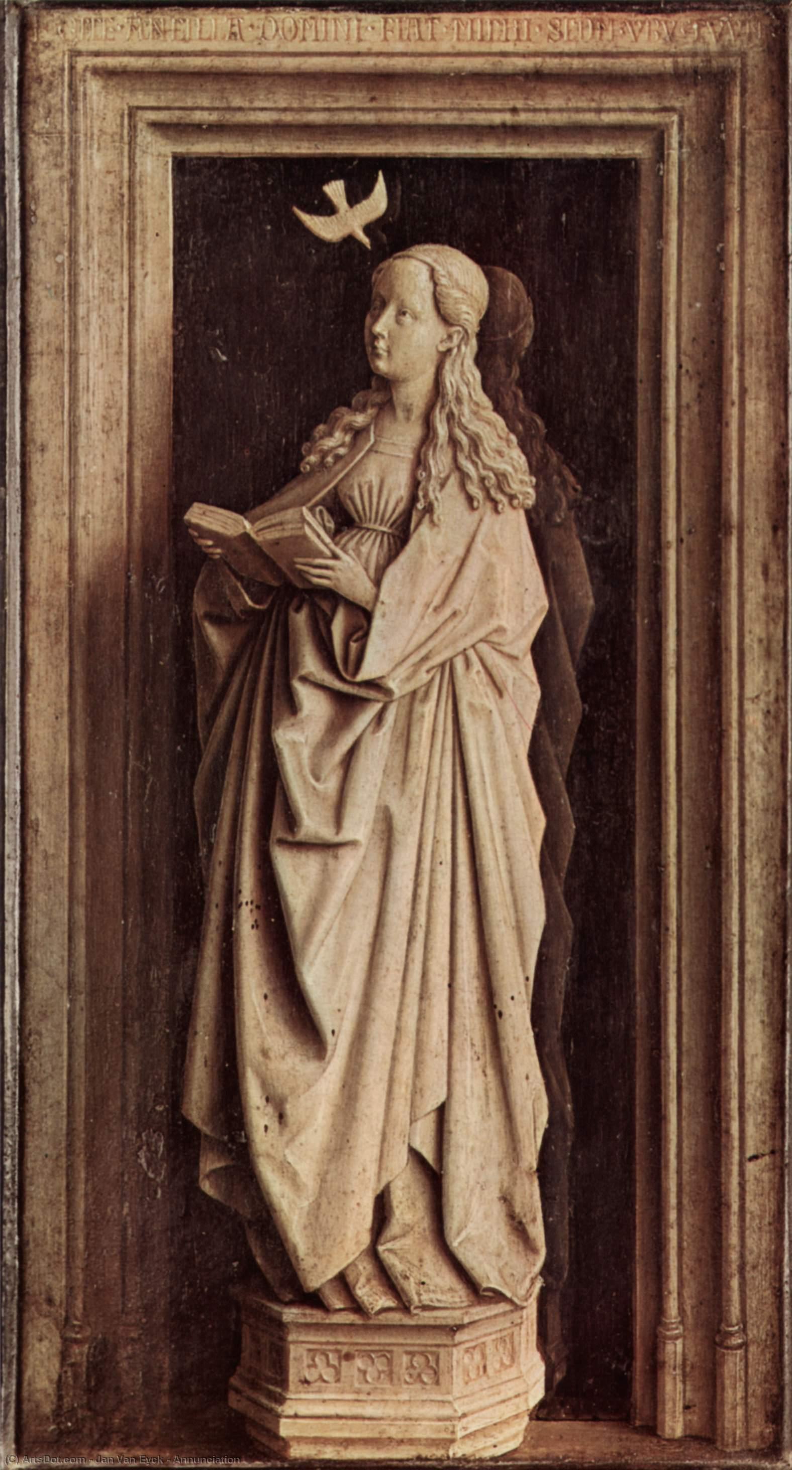 Annunciation — يان فان إيك