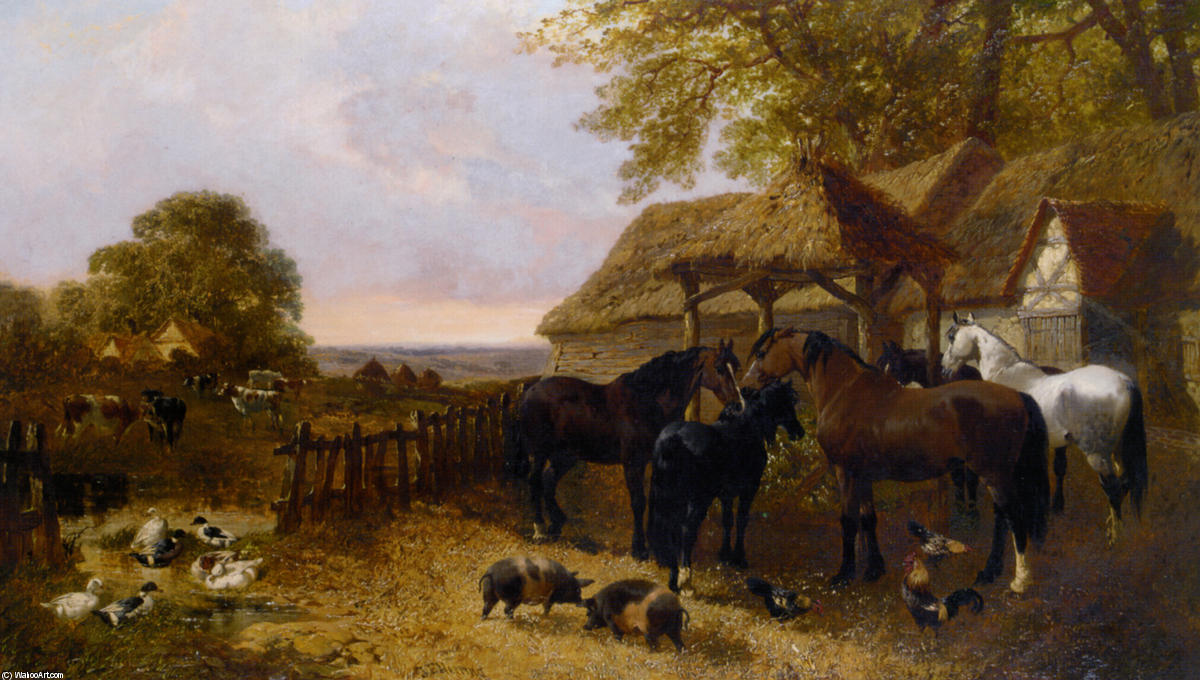 The Stable Yard — John Frederick Herring Junior