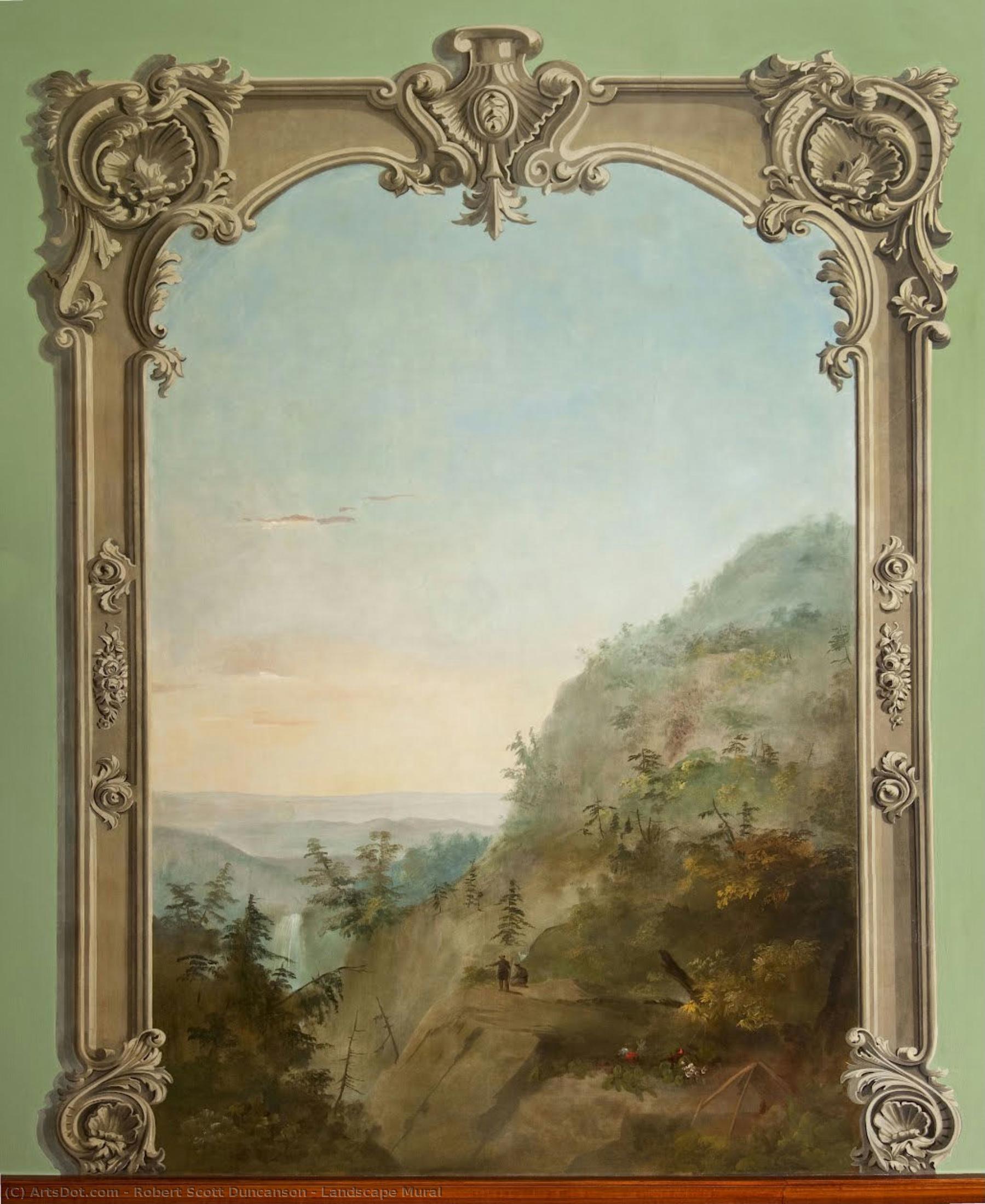 Robert Seldon Duncanson - Landscape Mural