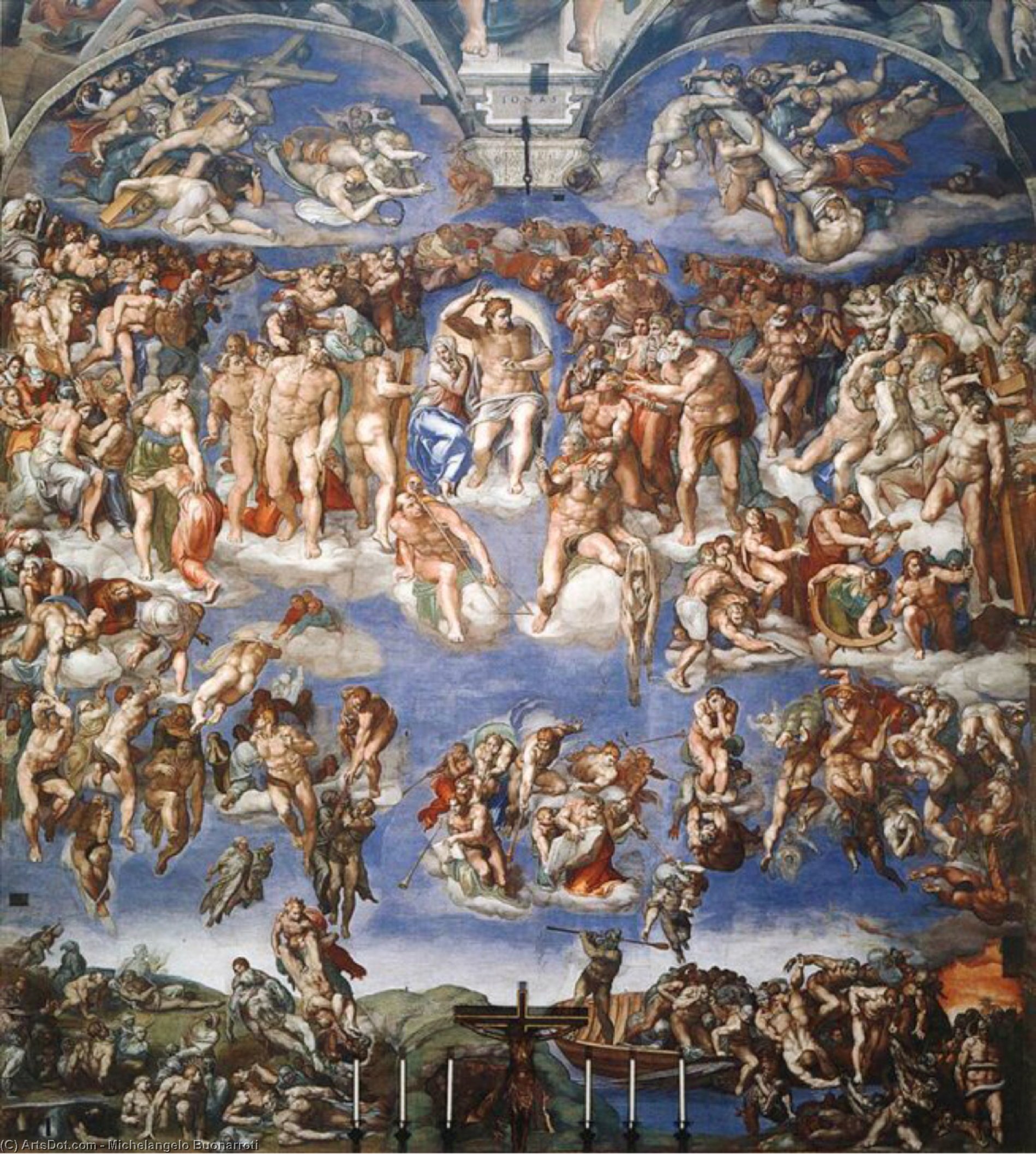 Michel-Ange Buonarroti - Le Jugement Dernier