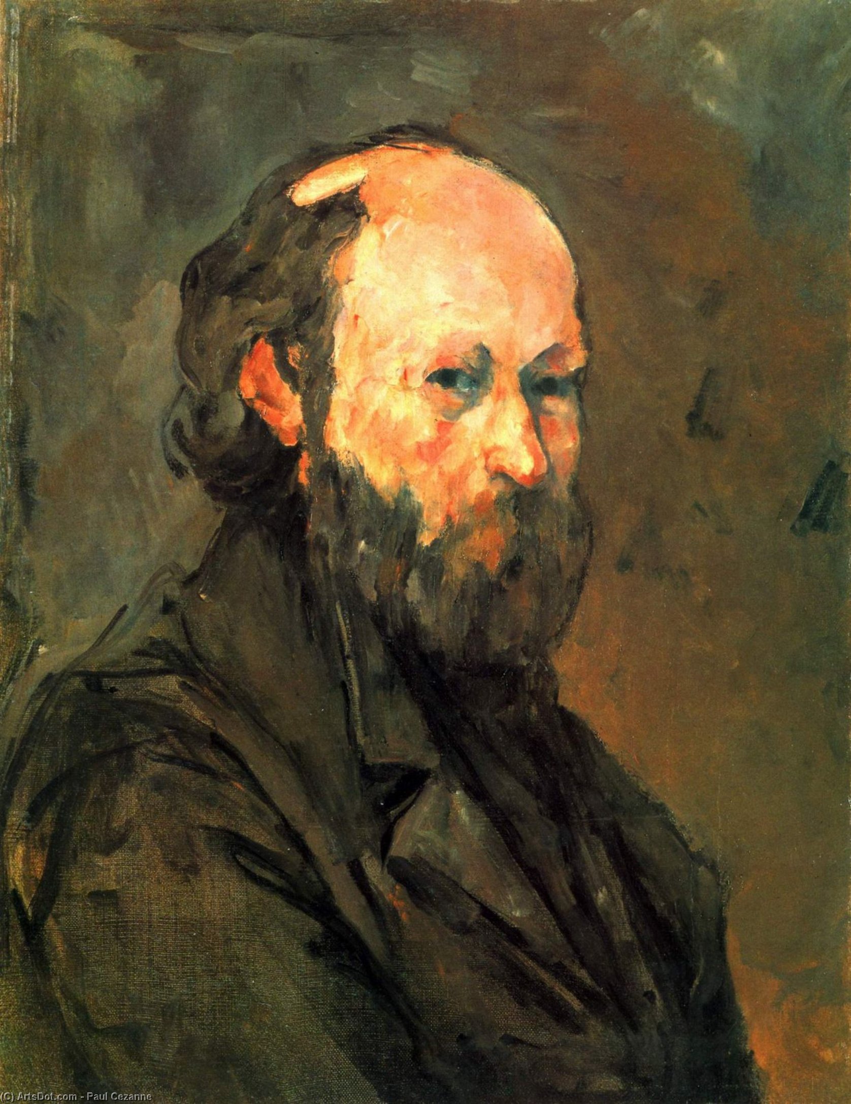 Self-portrait — Paul Cézanne