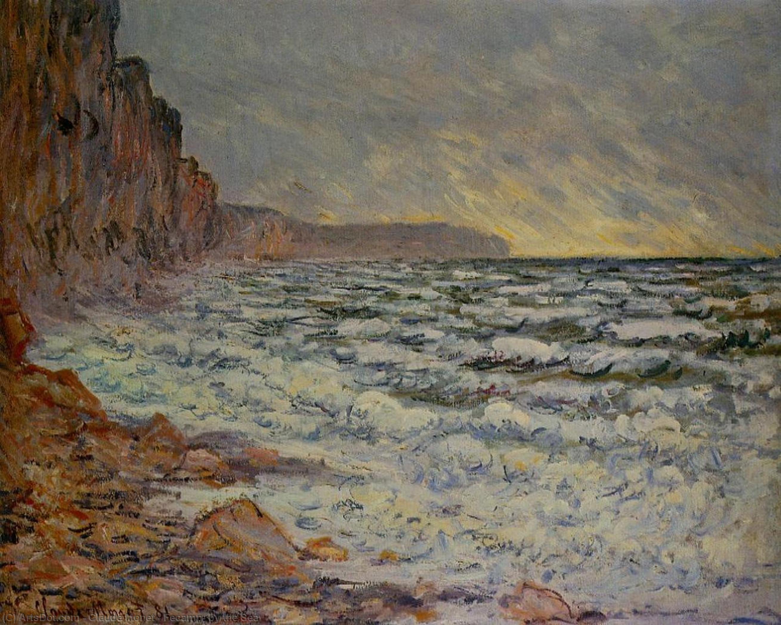 Fecamp, Dal Mare — Claude Monet