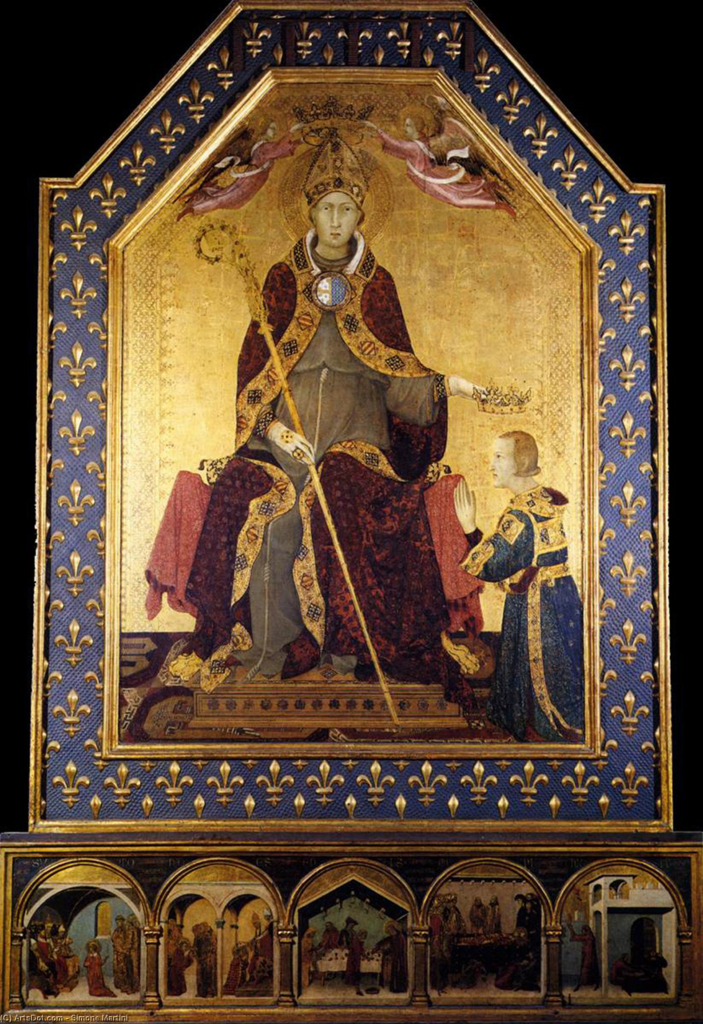 Toulouse'i Püha Louis'i Altar — Simone Martini