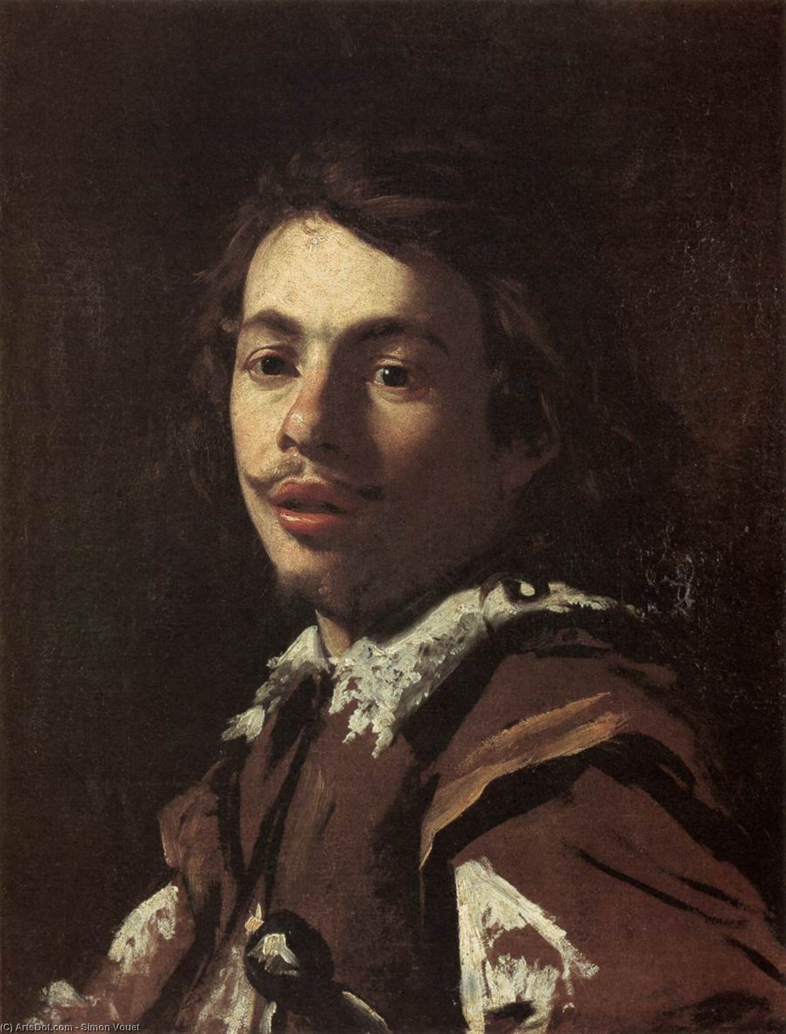 Self-portrait — Simon Vouet