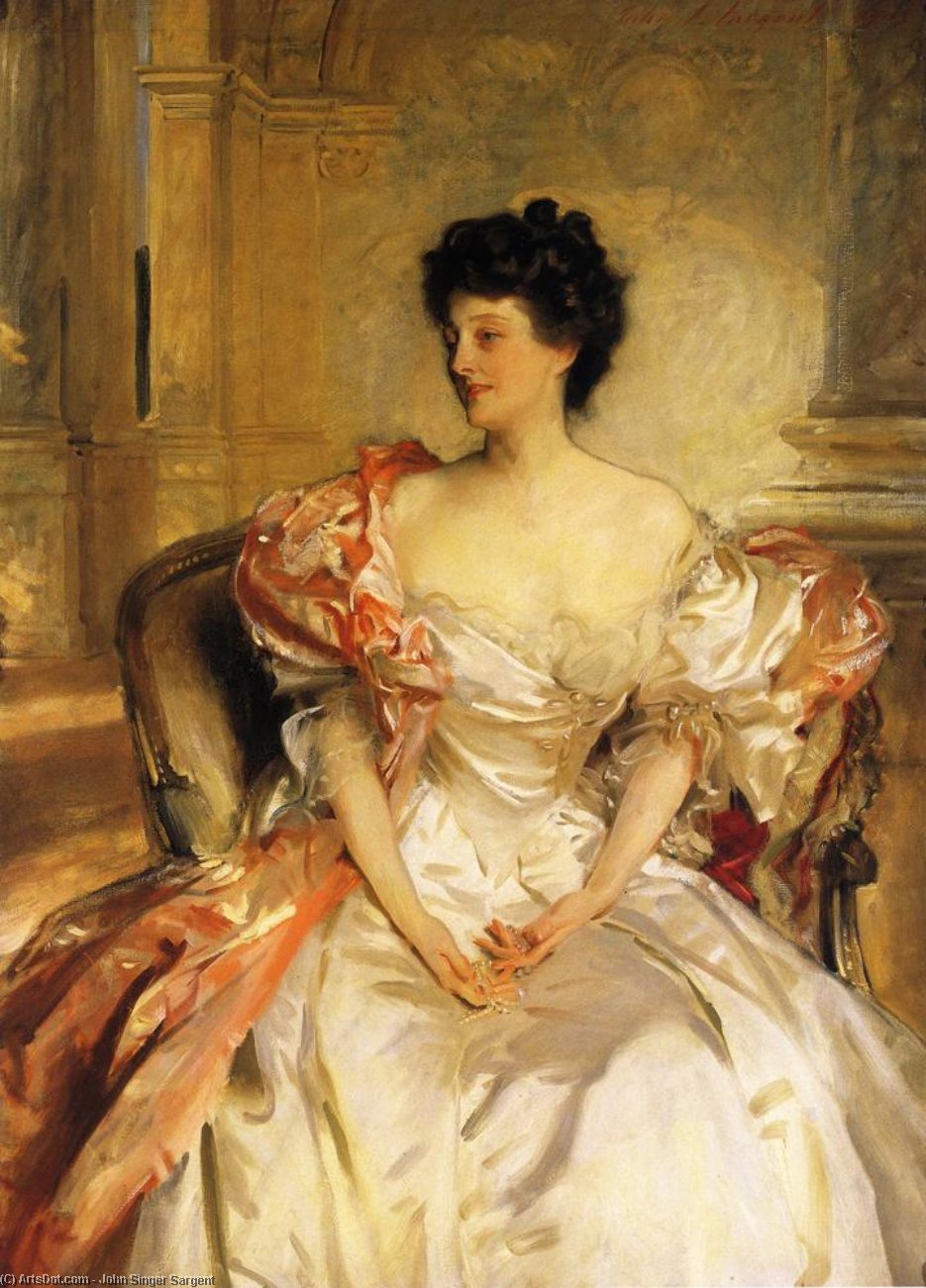 John Singer Sargent - Cora, Comtesse de Strafford (Cora Smith)