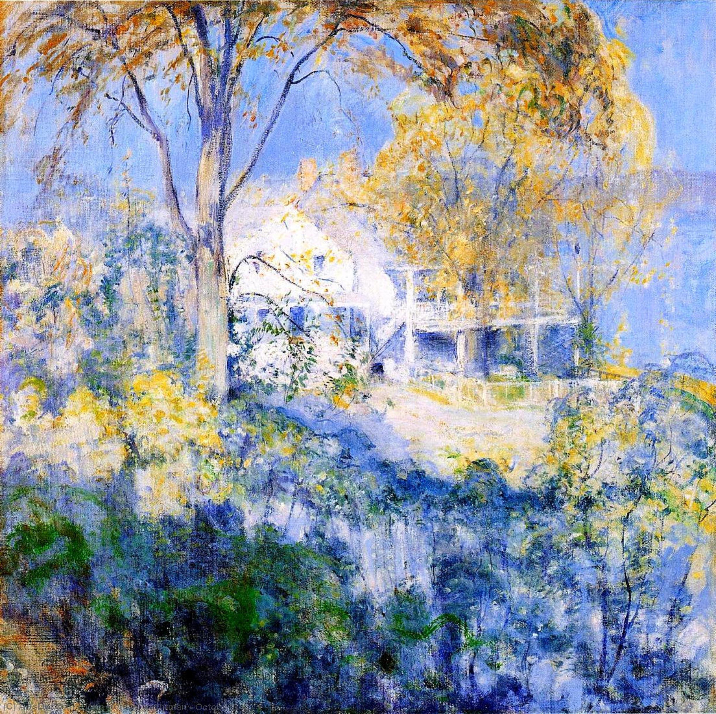 John Henry Twachtman - Október