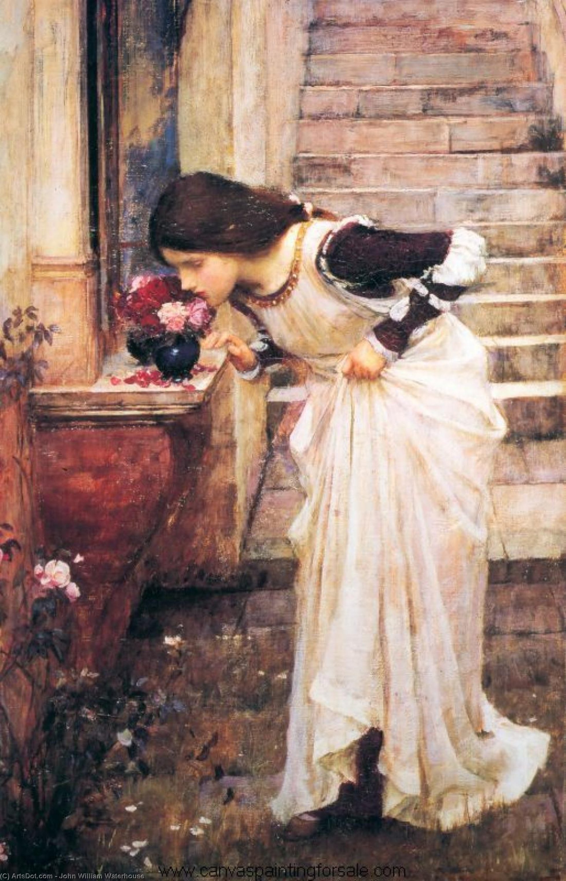 Ved Helligdommen — John William Waterhouse