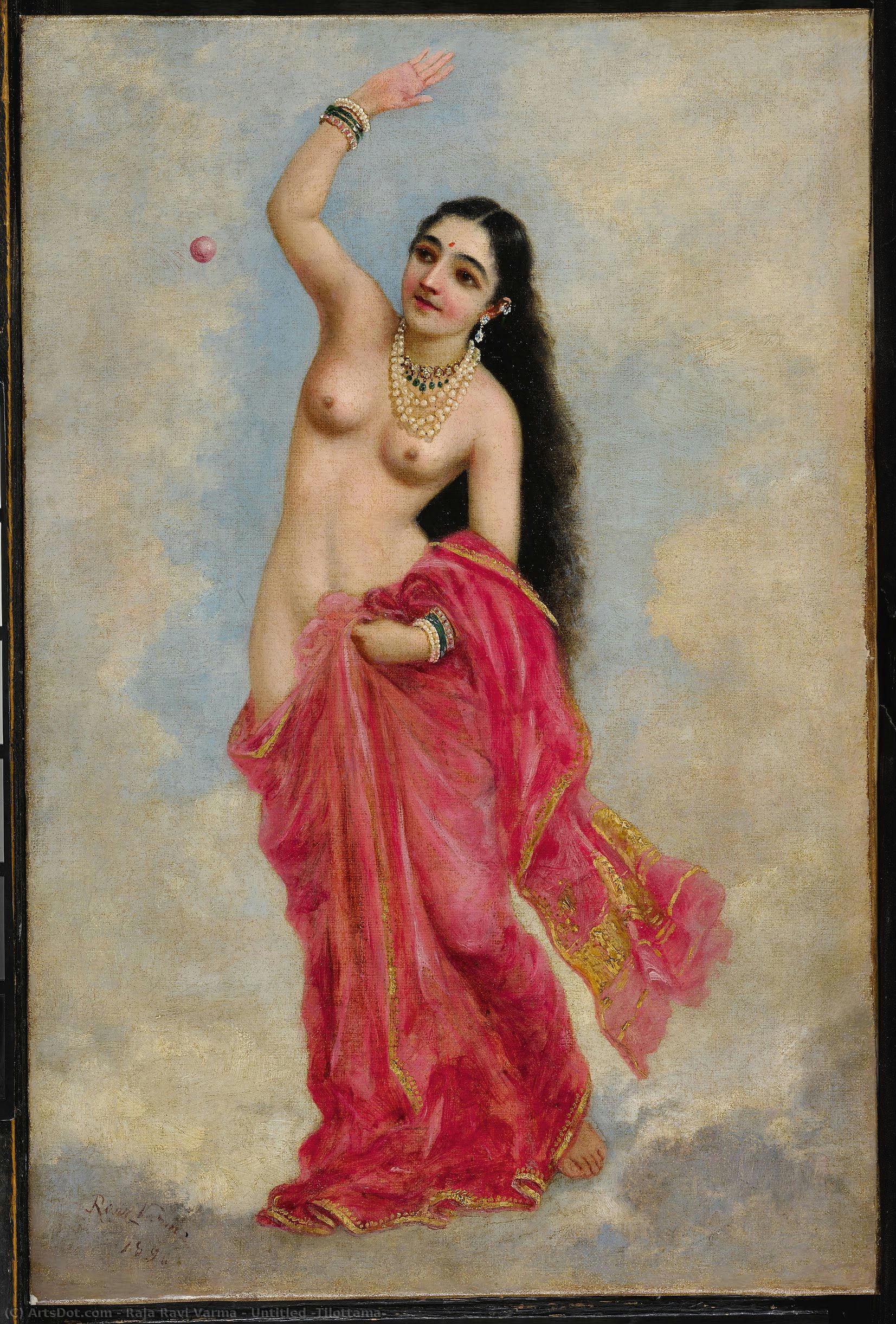 Sin Título (tilottama) — Raja Ravi Varma