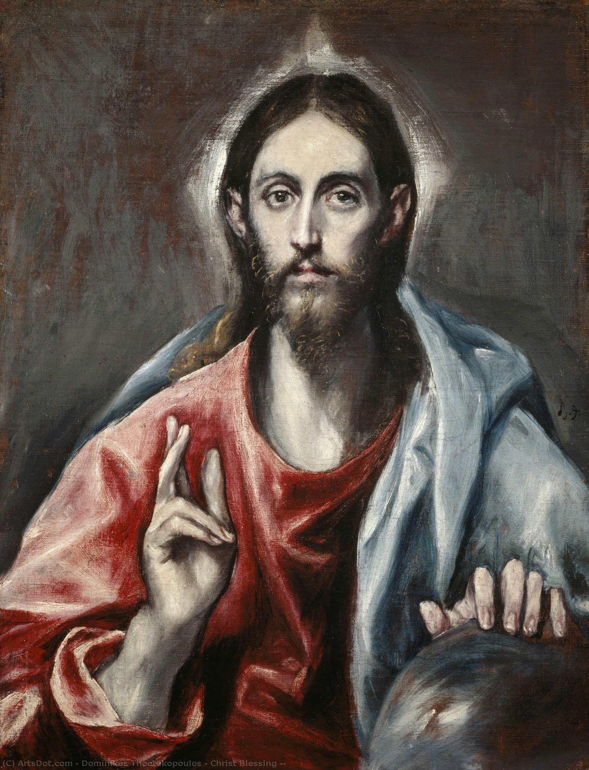Christ Blessing ( — Ел Греко