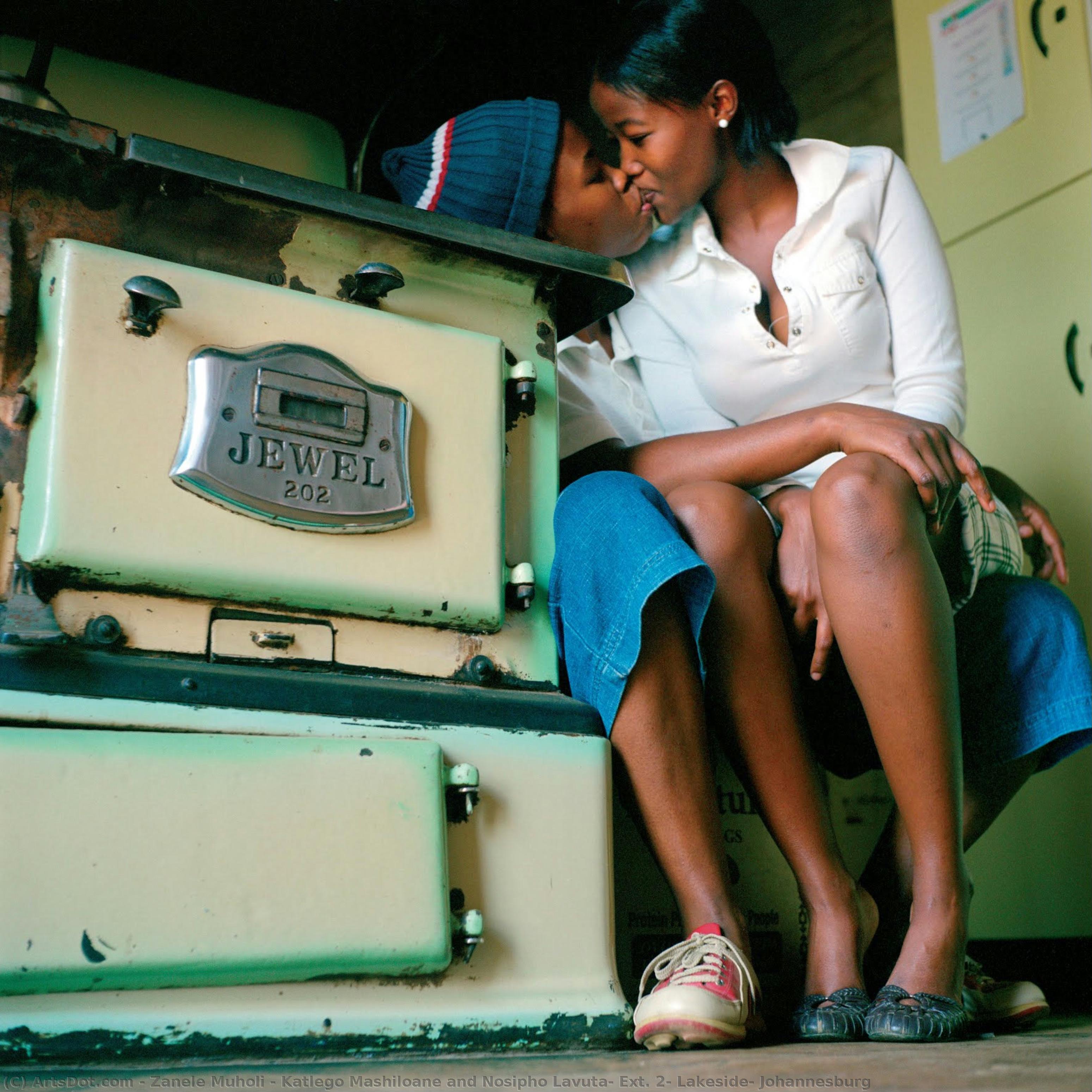 Katlego Mashiloane And Nosipho Lavuta, Ext. 2, Lakeside, Johannesburg — Zanele Muholi, Giclée Print, Contemporary Realism