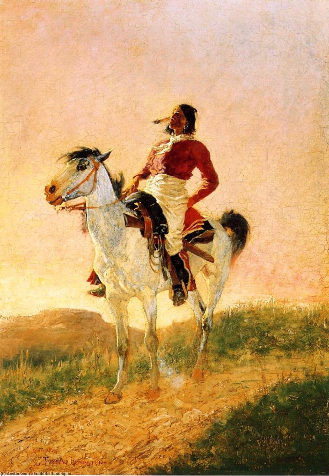 Moderner Comanche — Frederic Remington