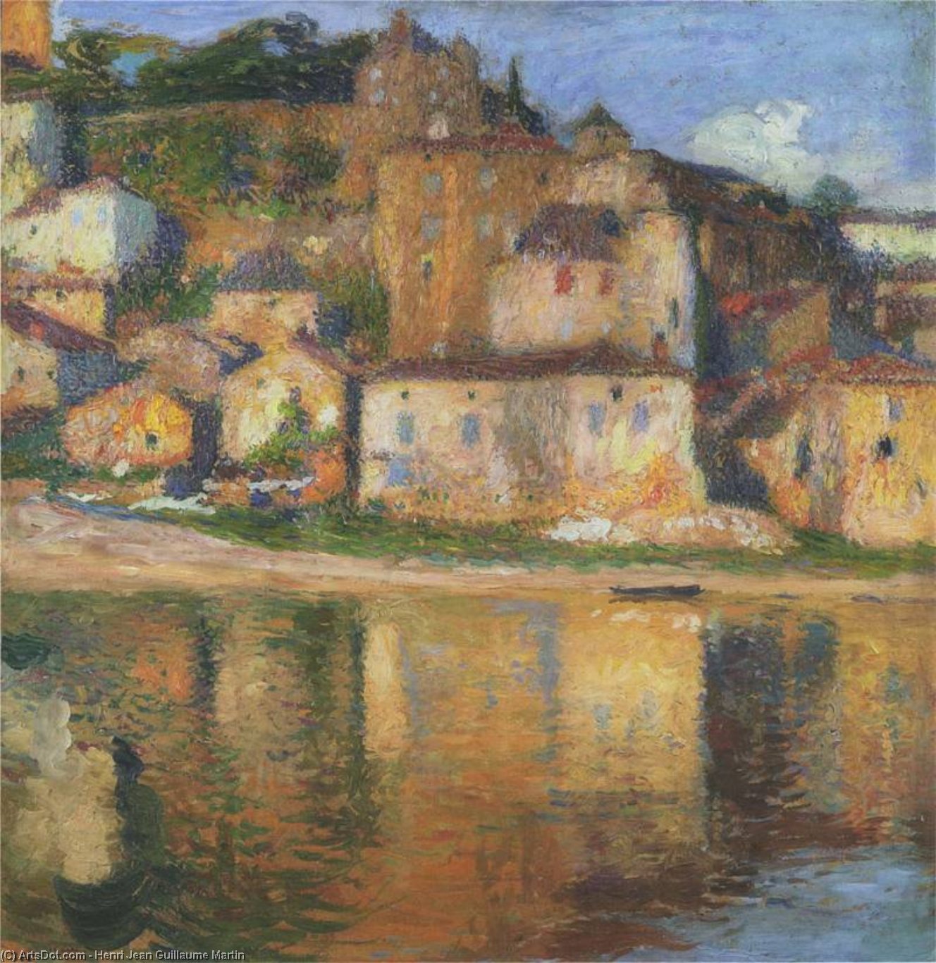 Εμφάνιση Του Πυρός L'εβέκε — Henri Jean Guillaume Martin