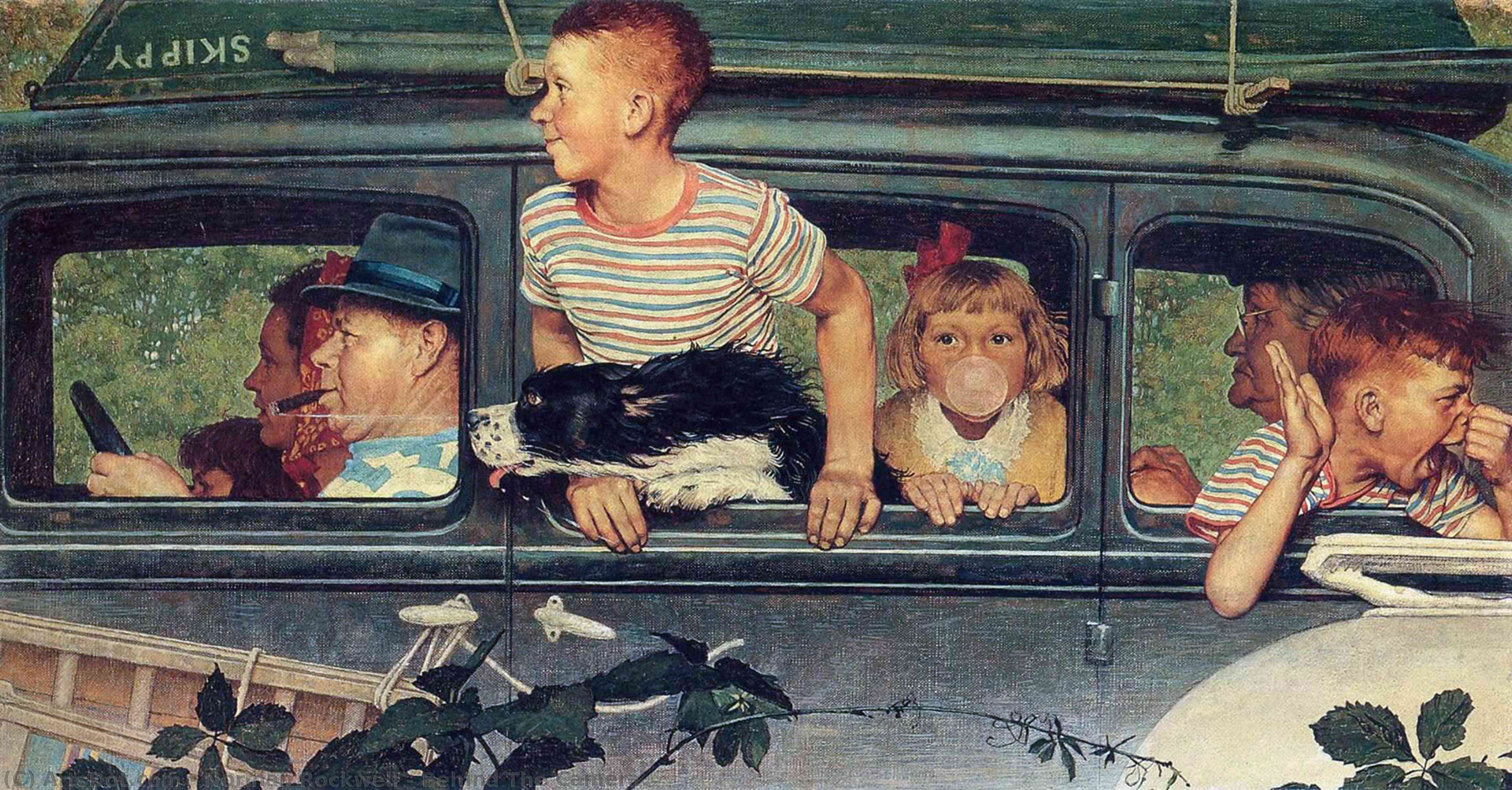 Behind The Camera — Norman Rockwell