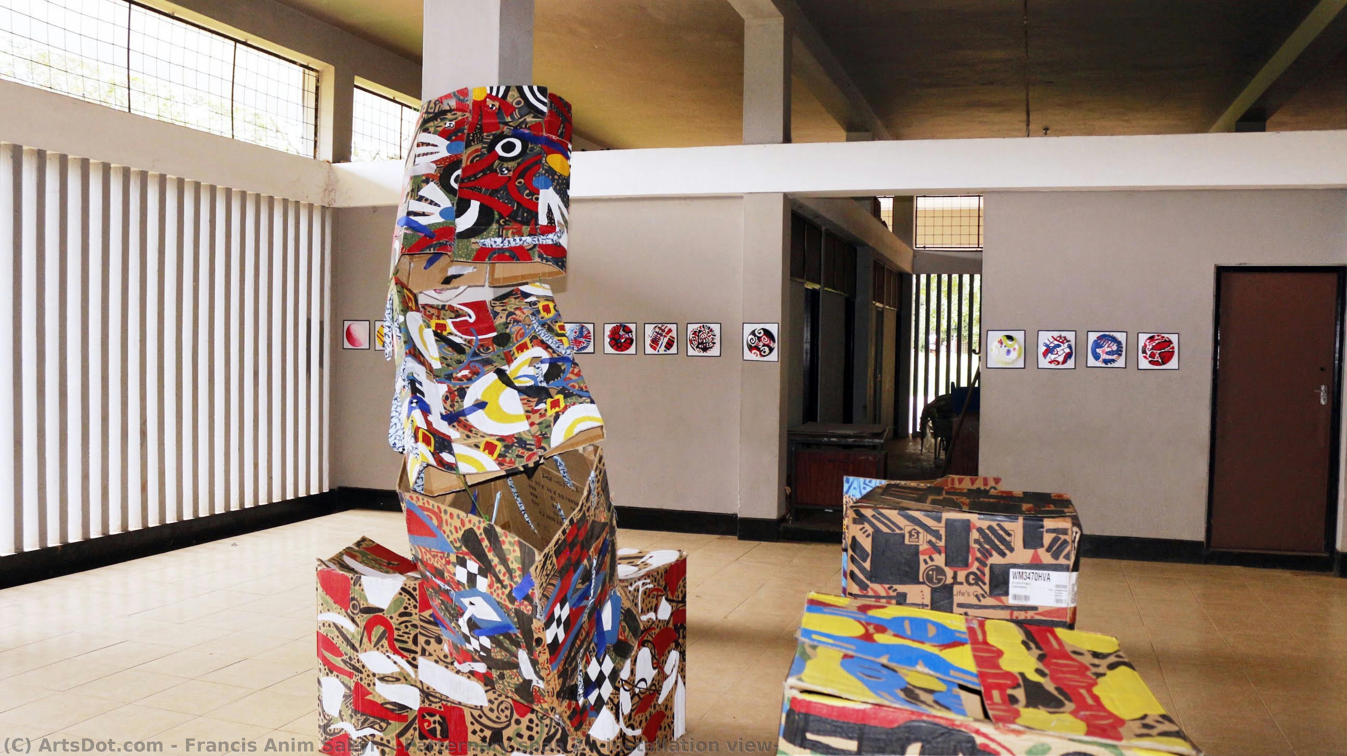 ‘patternary Span 2’ (installation View) — Francis Anim Sakyi