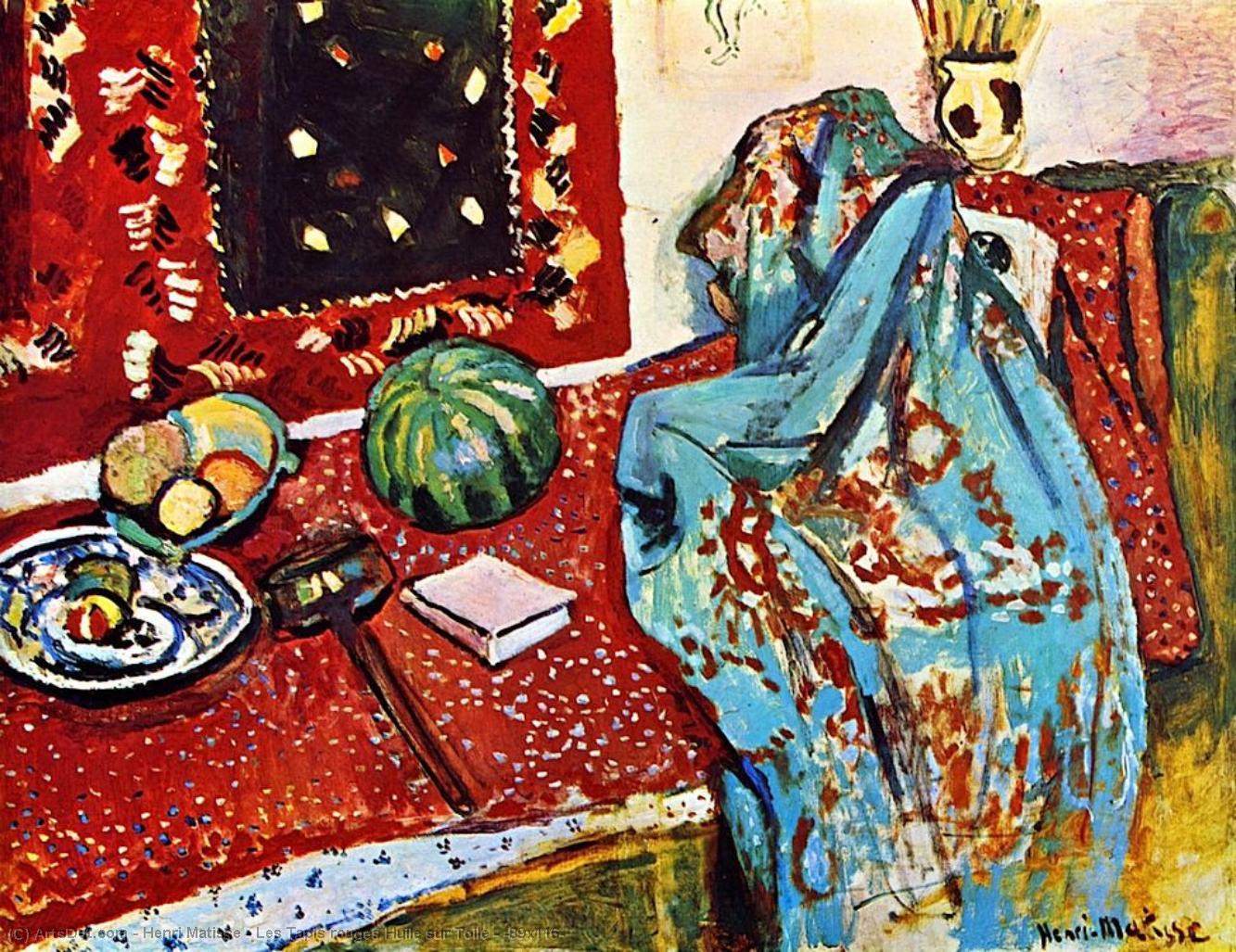 Les Tapis Rouges - Henri Matisse — Henri Matisse