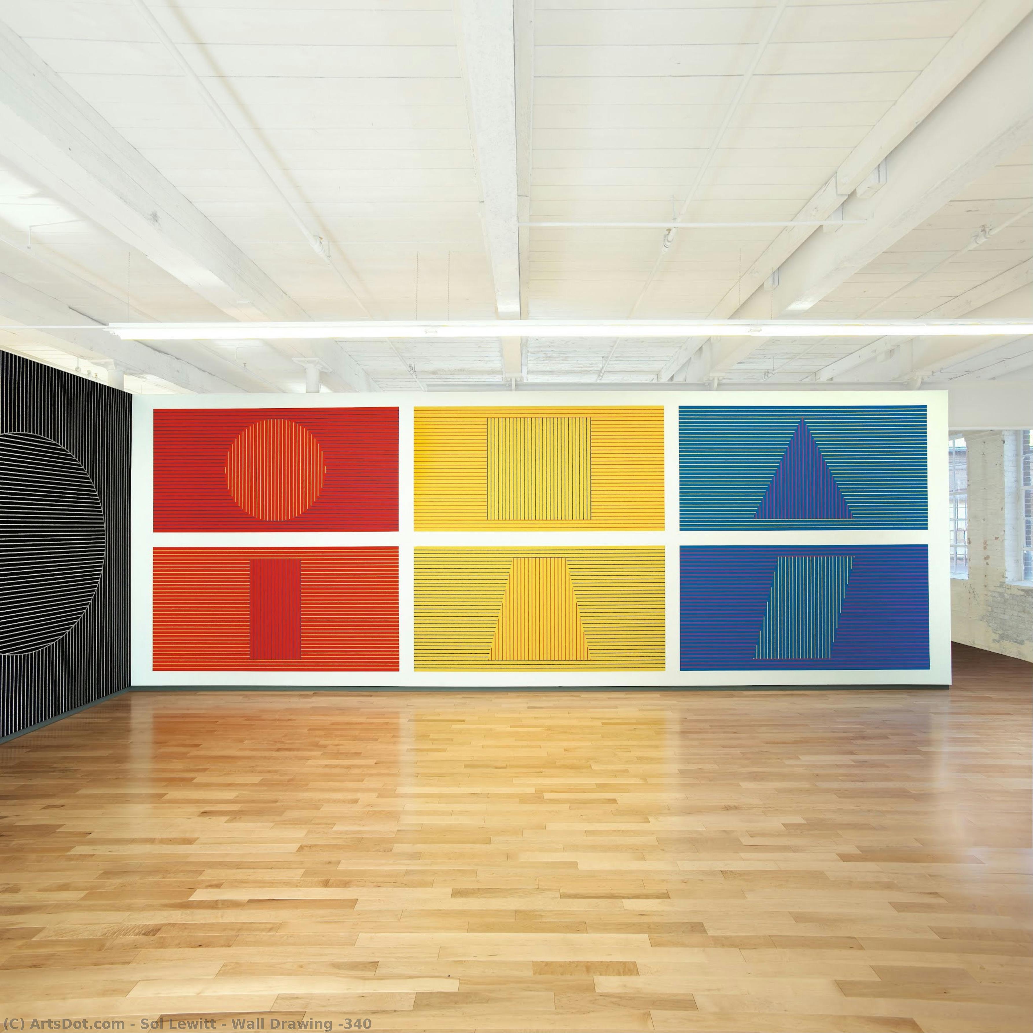 Solomon Lewitt - Wall Drawing #340