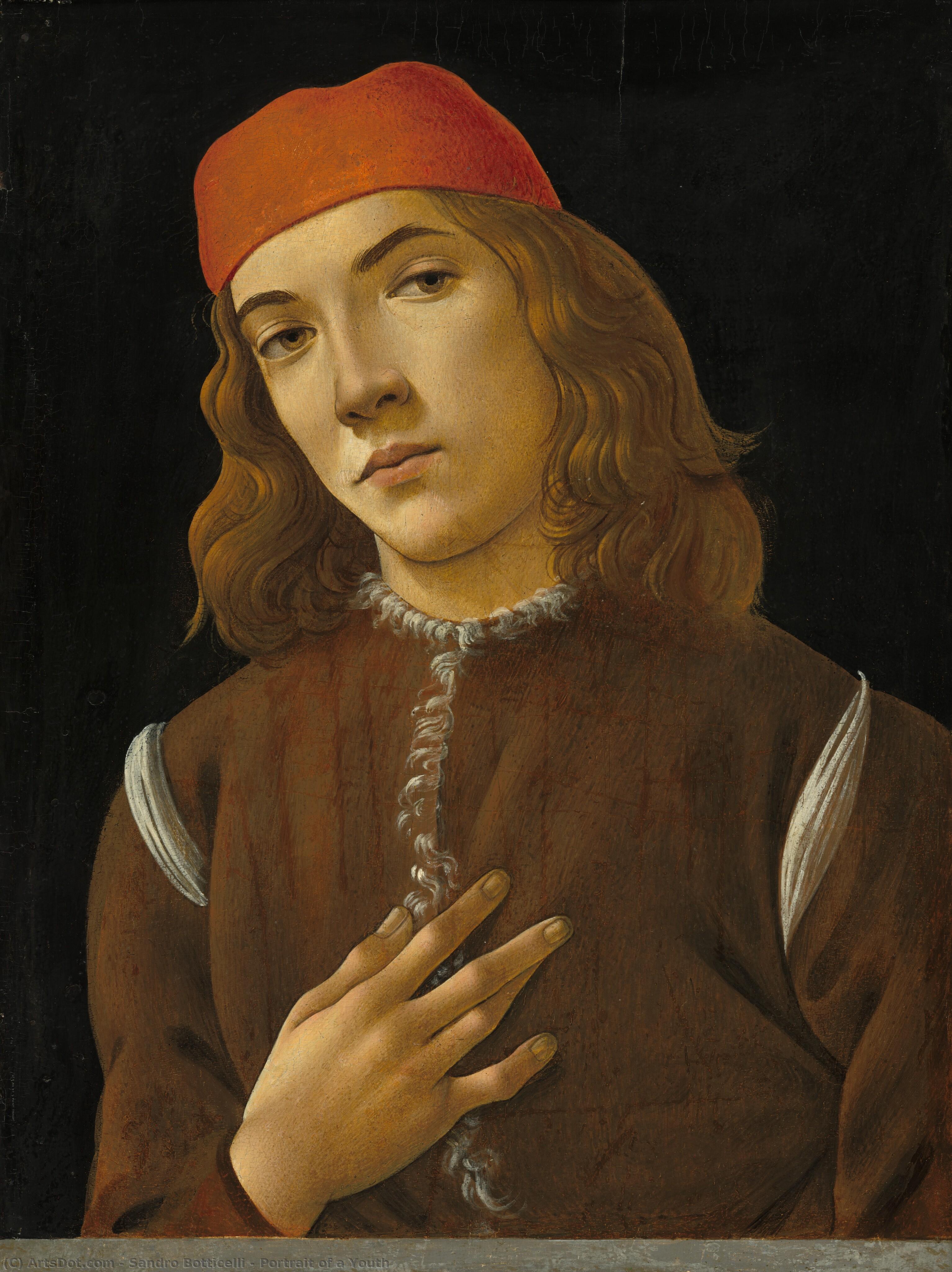 Junge Porträt — Sandro Botticelli