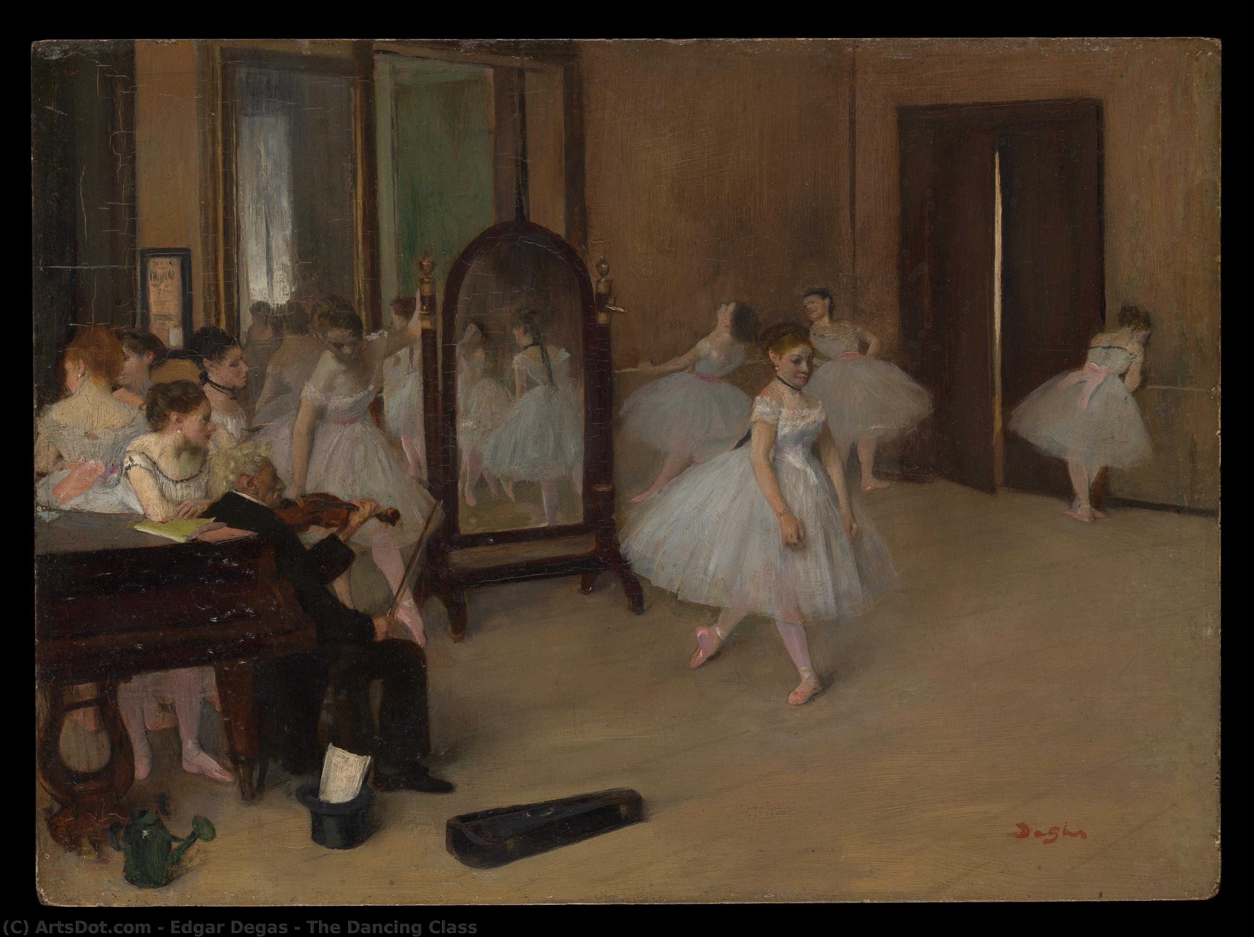 hilaire-germain-edgar degas - Třída tanečníků