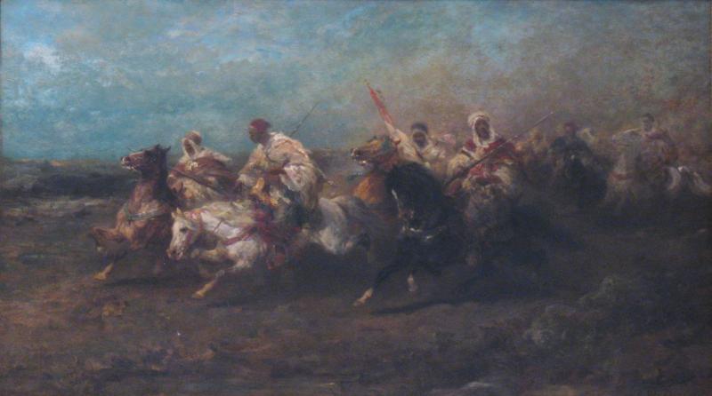 Arab Warriors — Adolf Schreyer