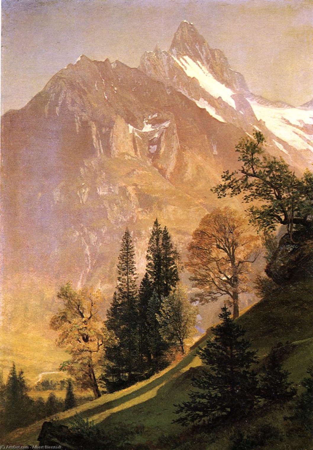 Mountain Landscape — 알버트 비어슈타트