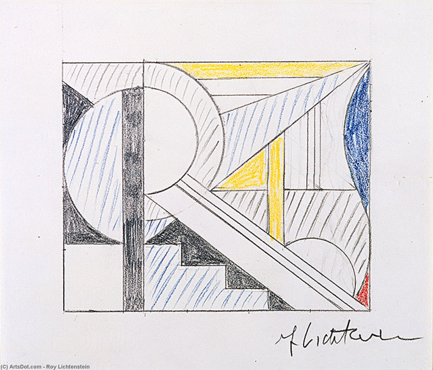 Roy Lichtenstein - Moderne Malerei mit Schritten