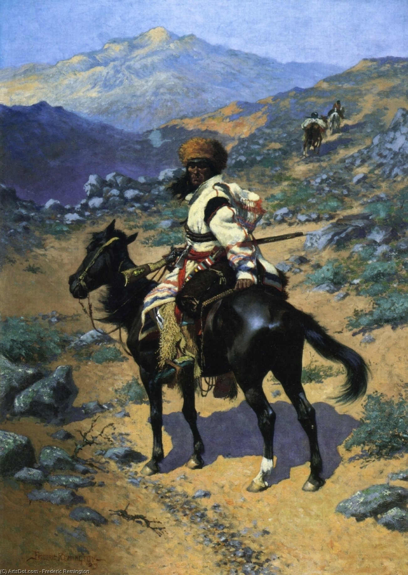 Ein Indianischer Trapper — Frederic Remington