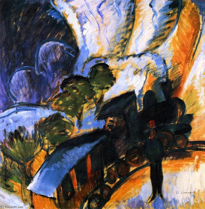 Ernst Ludwig Kirchner - Rhätische Bahn, Davos