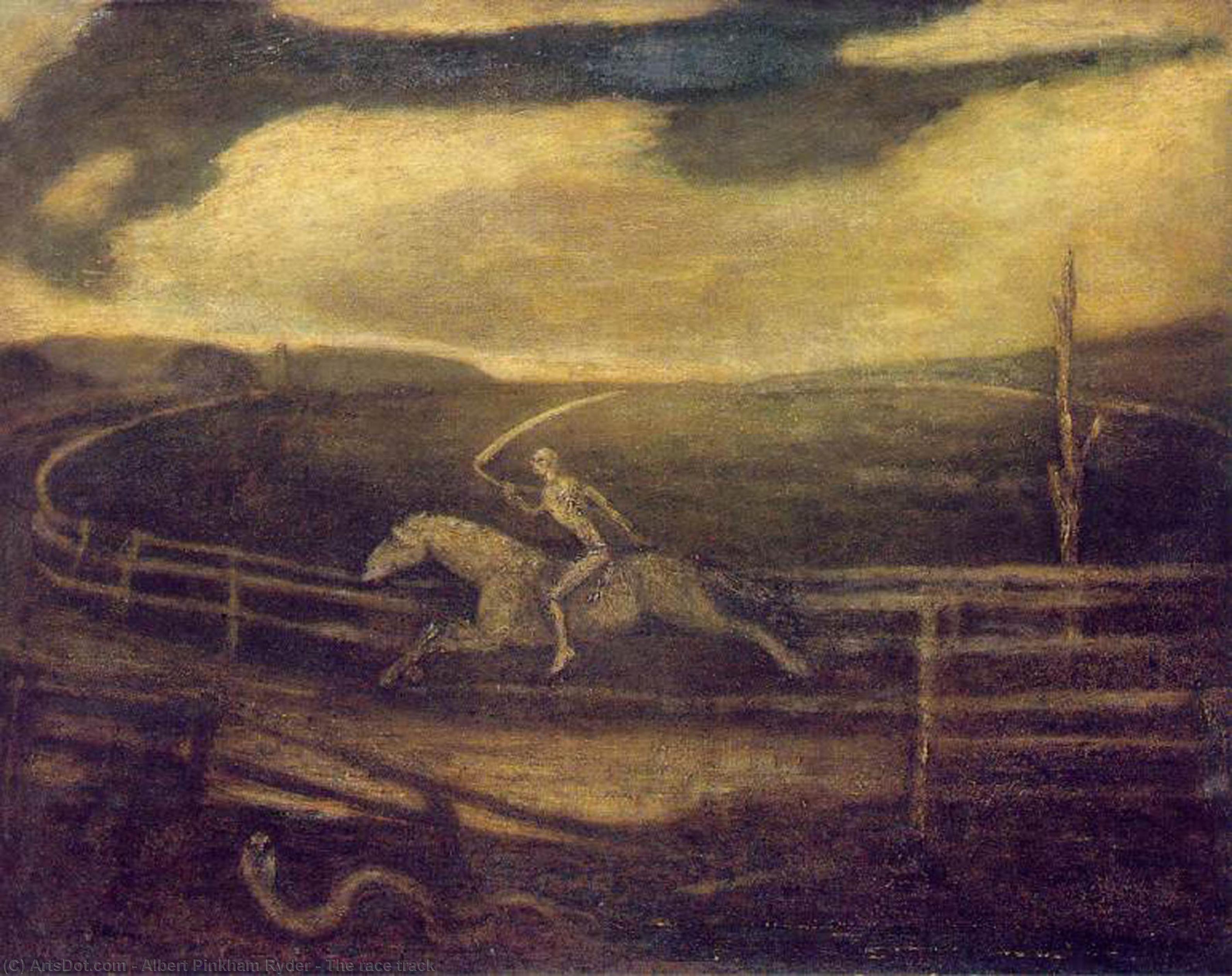La Pista De Carreras — Albert Pinkham Ryder