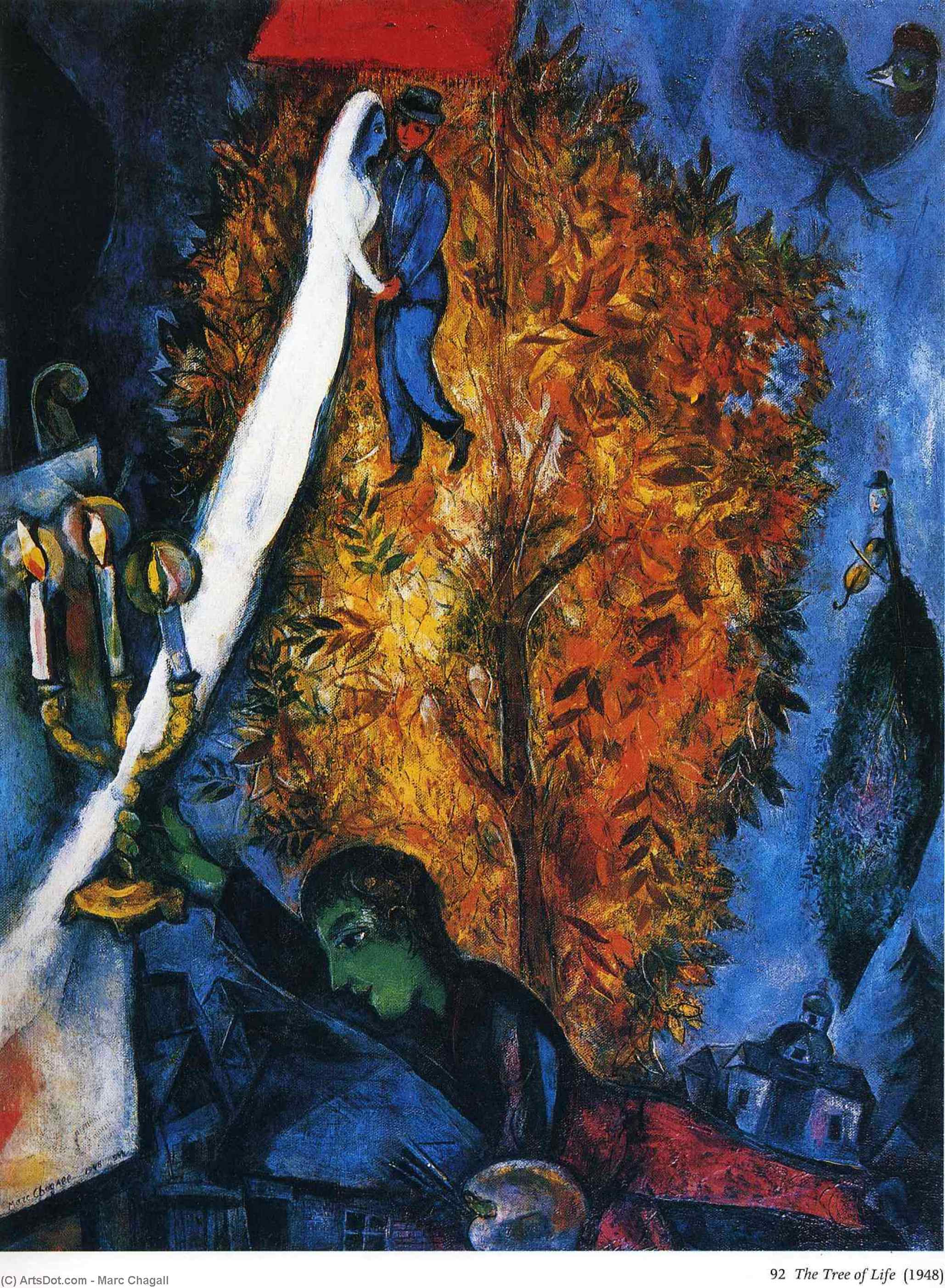 Der Baum Des Lebens — Marc Chagall